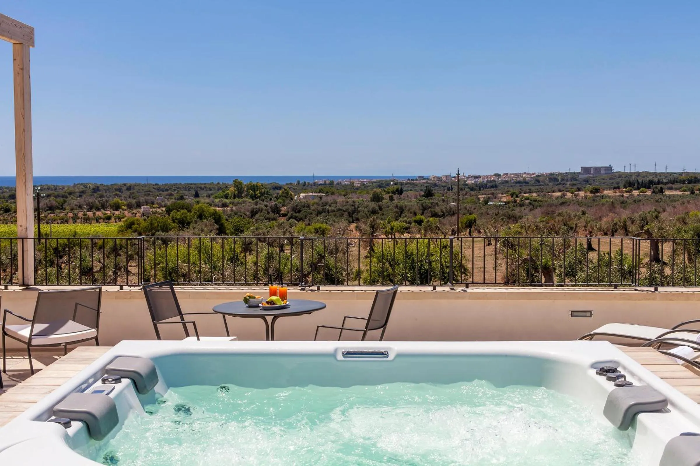 Sea view in Tenuta Monticelli Bio Relais