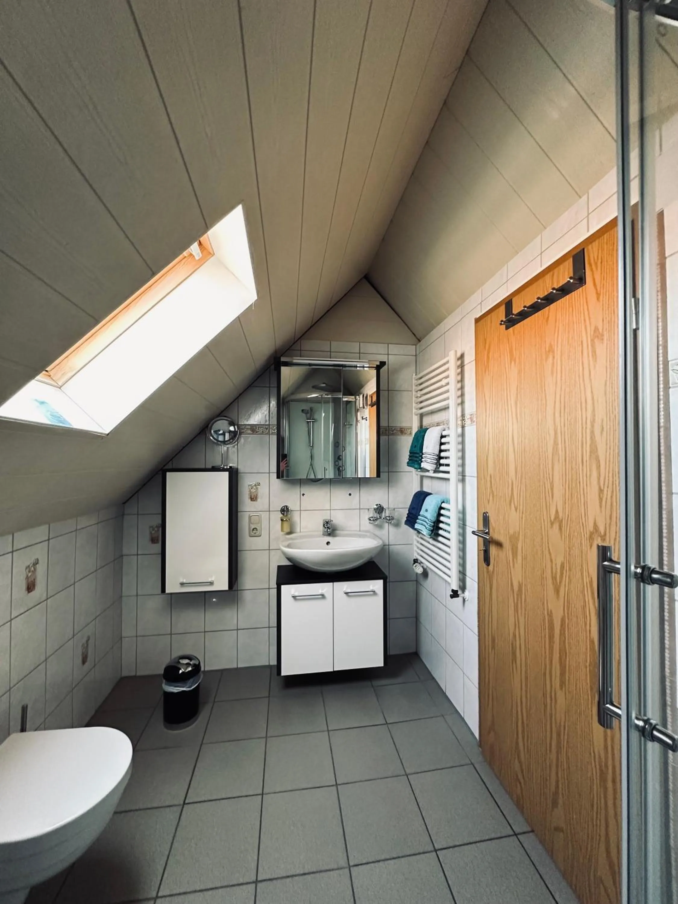 Toilet in Hotel Drostenhof garni