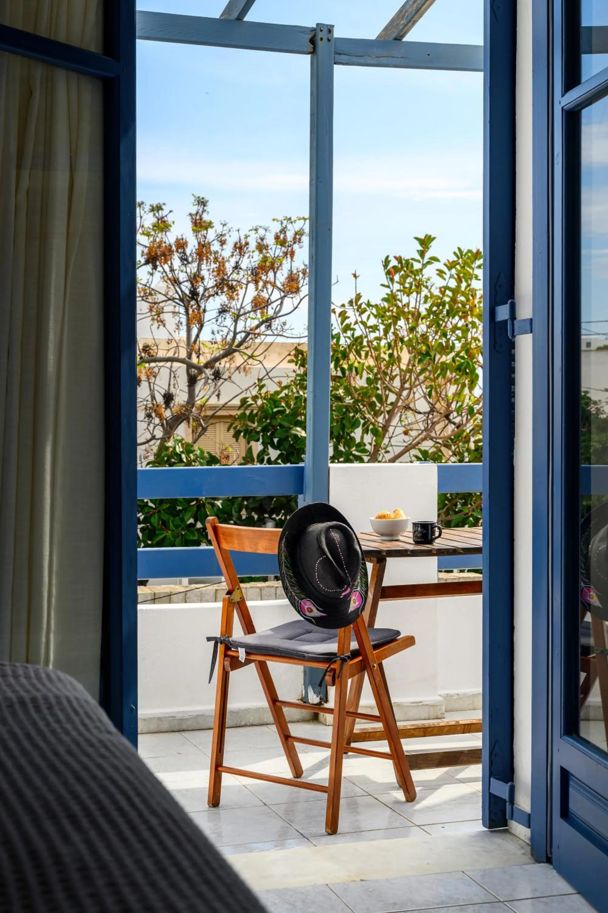 Balcony/Terrace in Blue Heart Luxury Suites