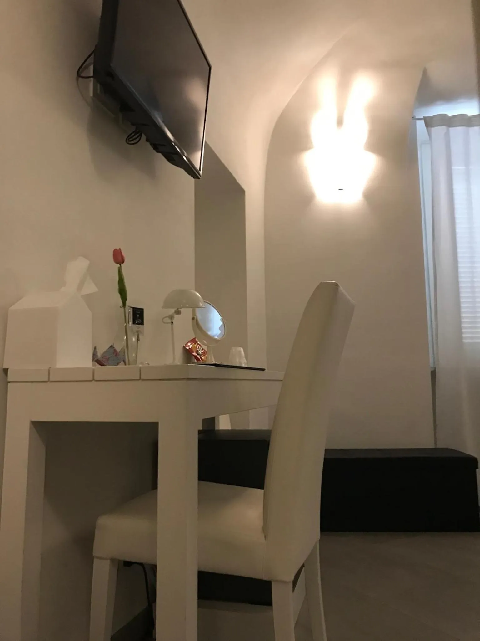 TV and multimedia in La Terrazza Vercelli Bed & Charme