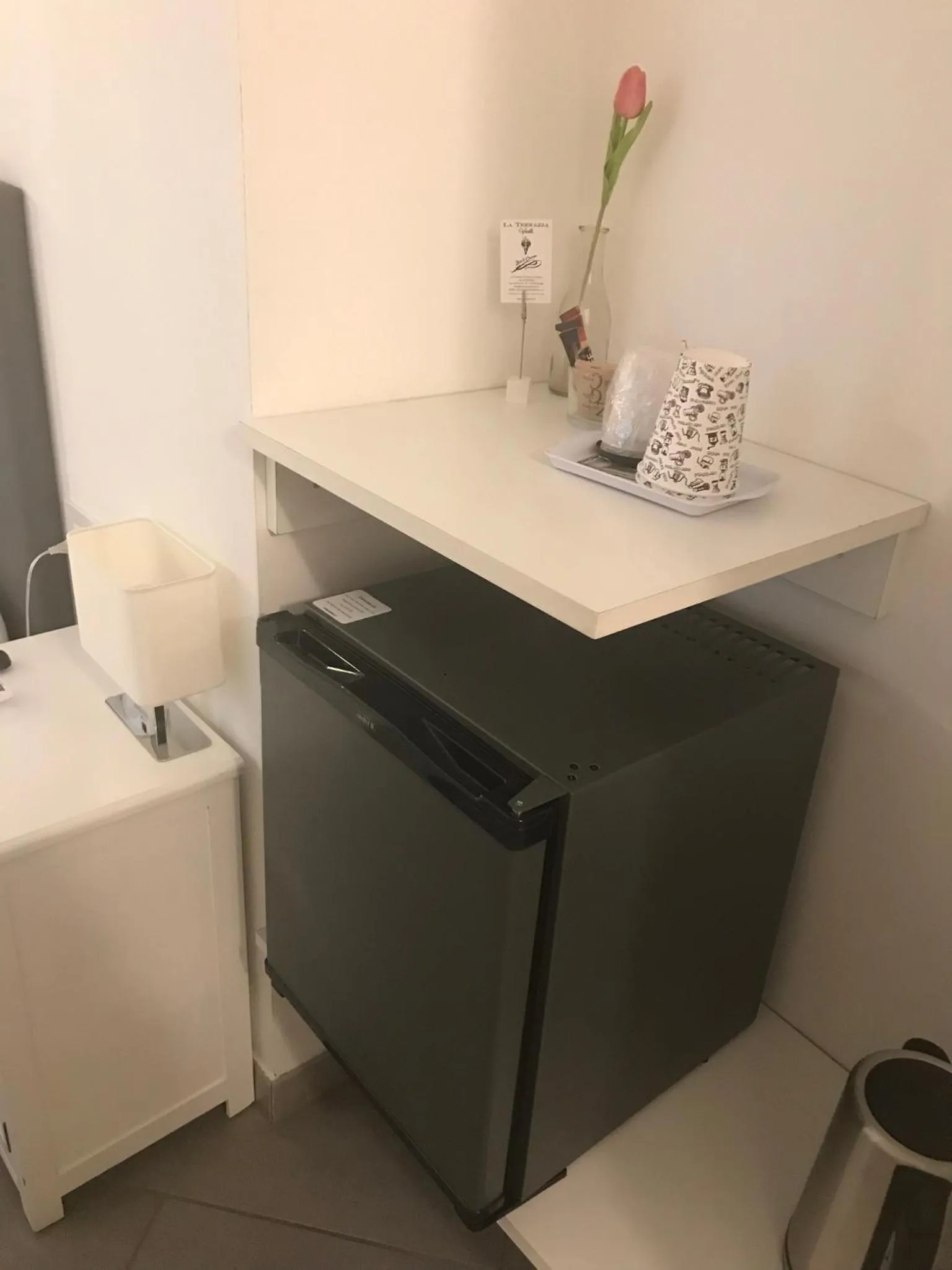 Coffee/tea facilities in La Terrazza Vercelli Bed & Charme