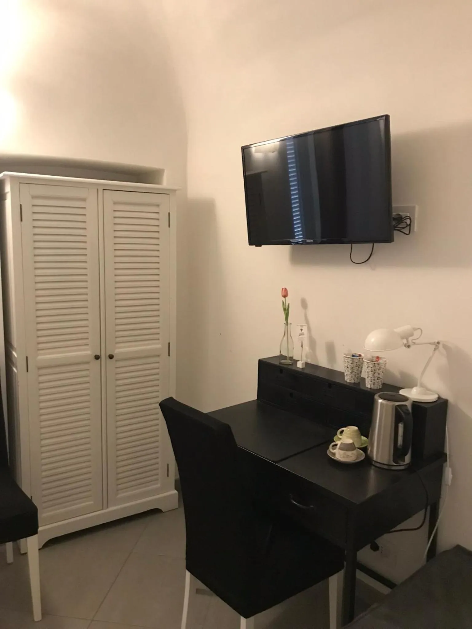 TV and multimedia in La Terrazza Vercelli Bed & Charme