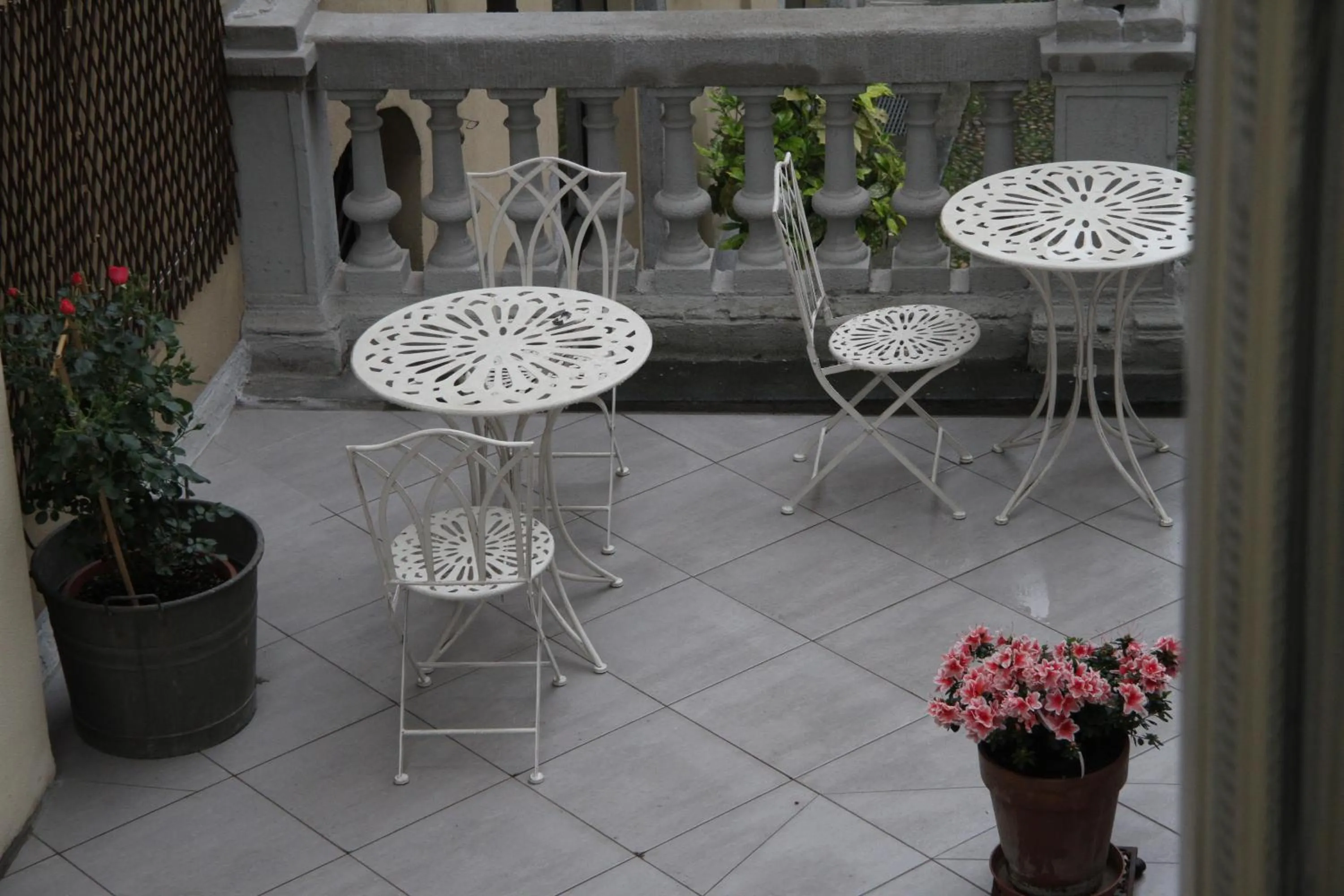 Balcony/Terrace in La Terrazza Vercelli Bed & Charme