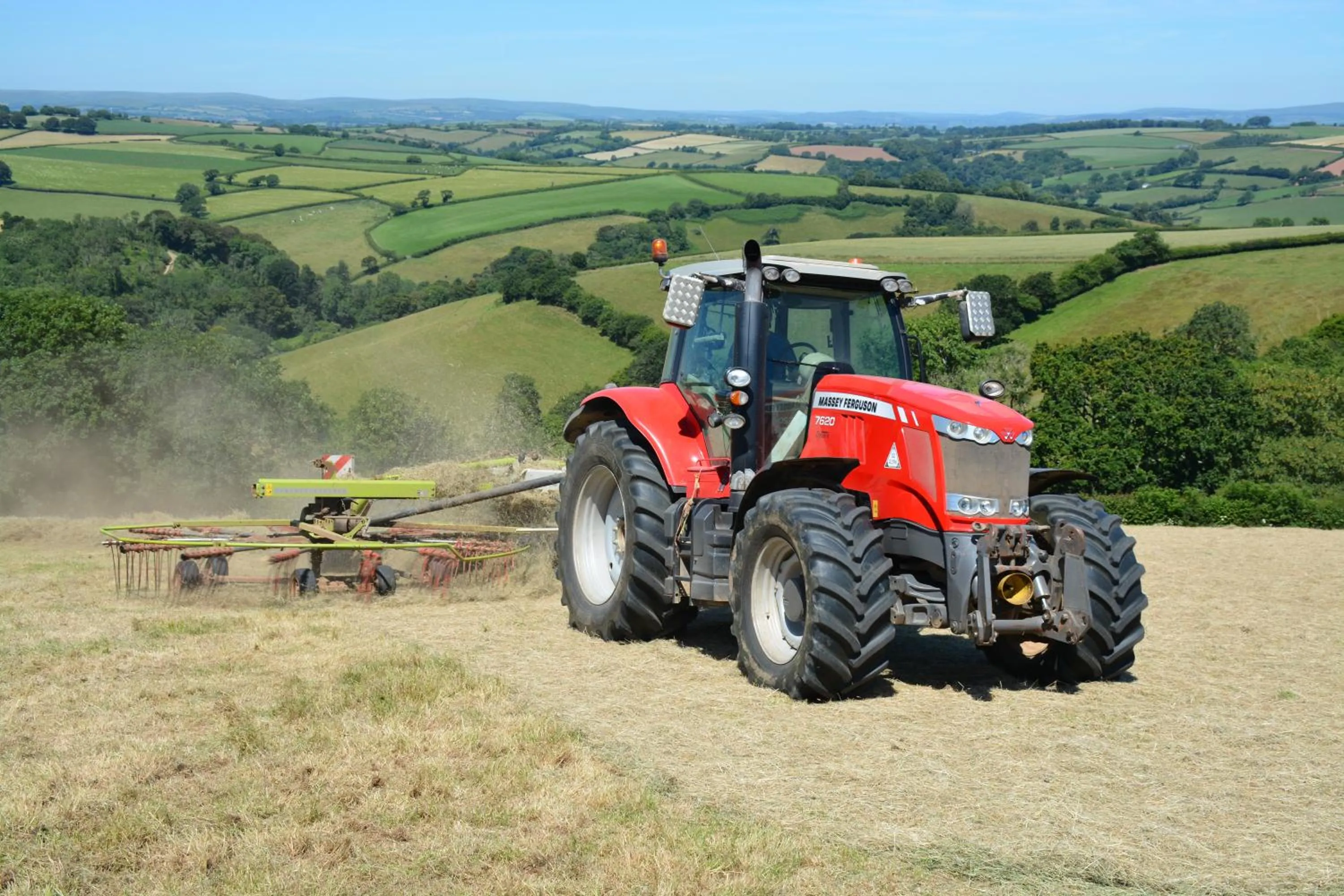 Natural landscape in Kerswell Farmhouse