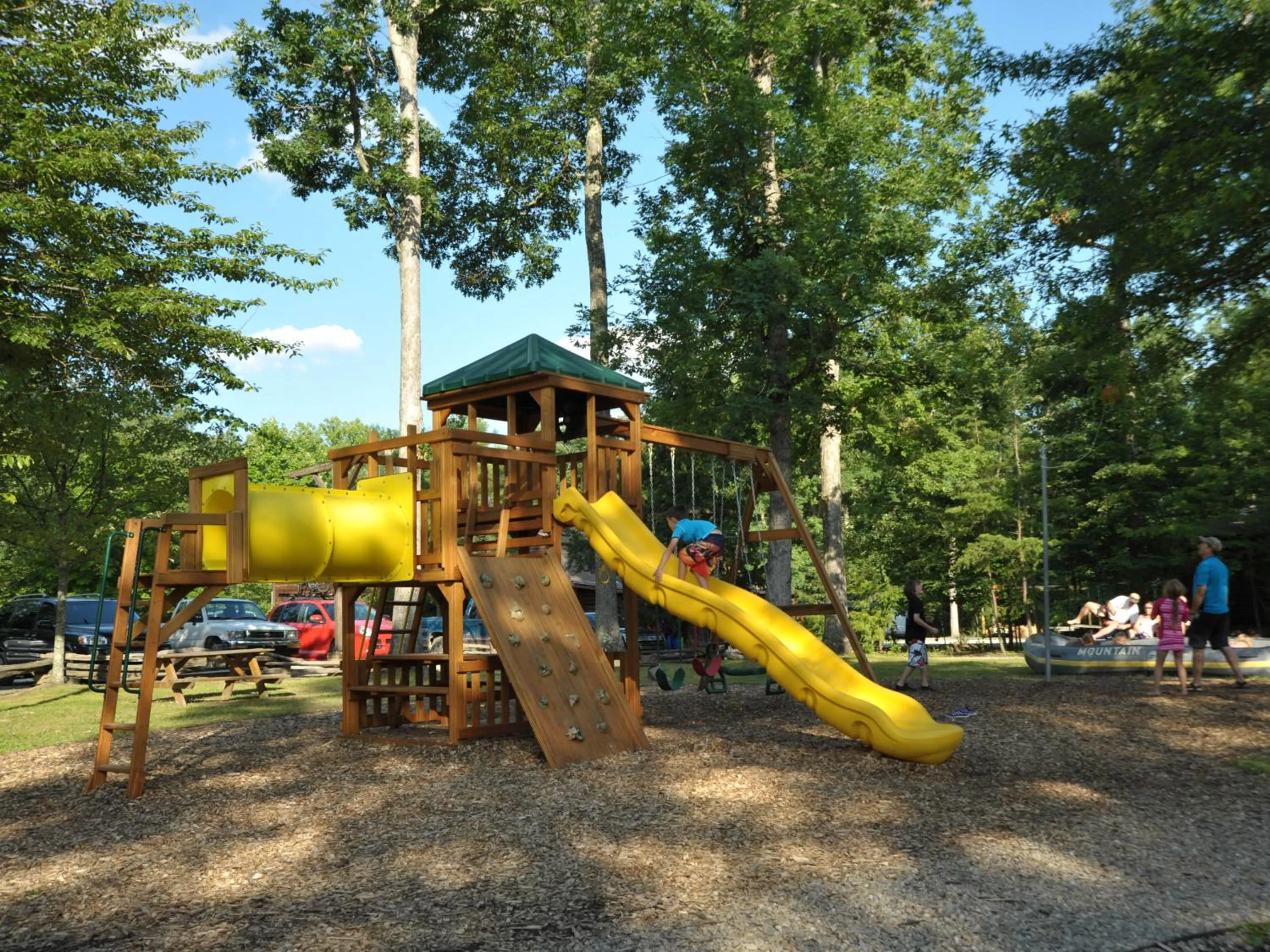 Children play ground in Adventures on the Gorge