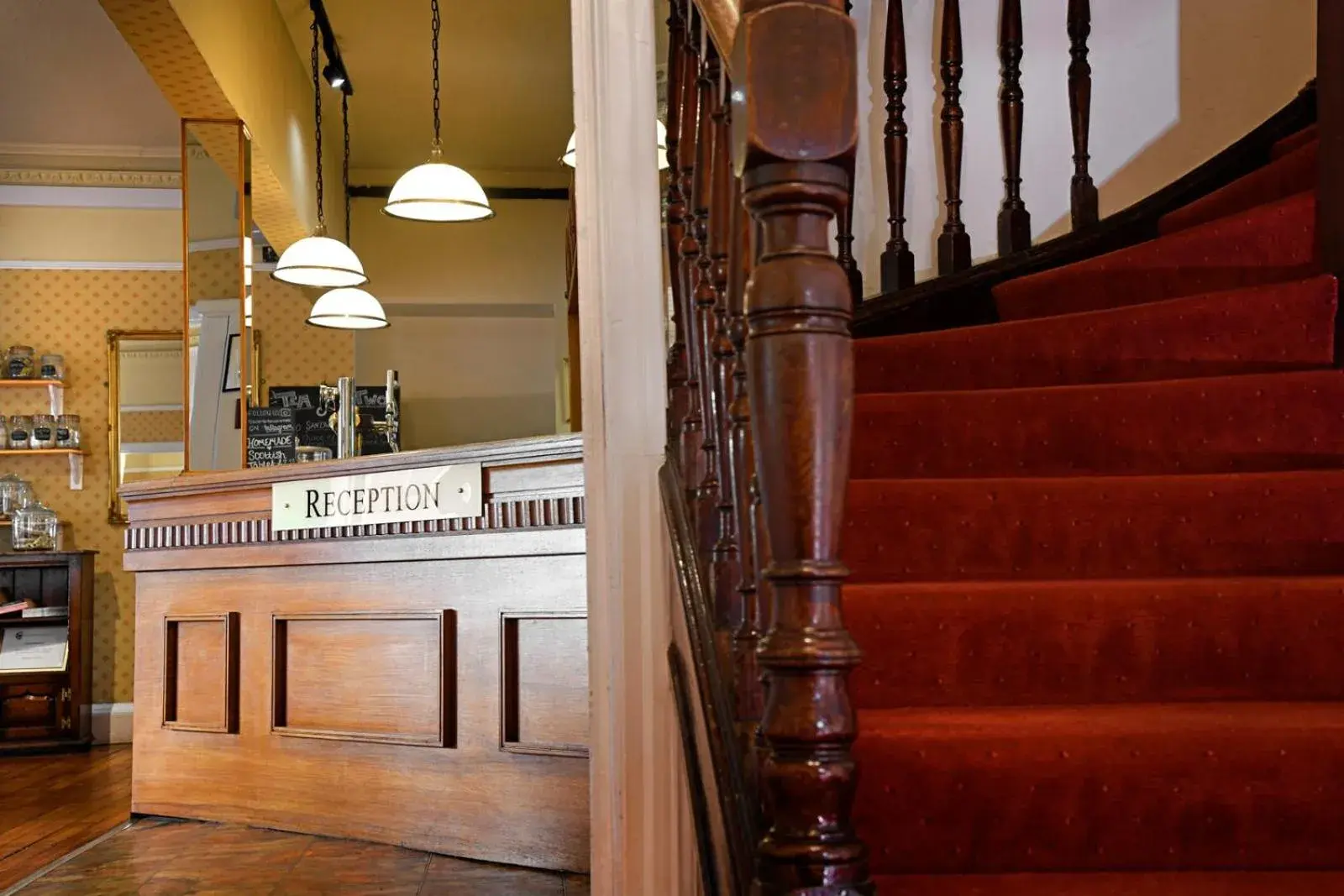 Lobby or reception in The Corner House Hotel Lobby or reception in The Corner House Hotel