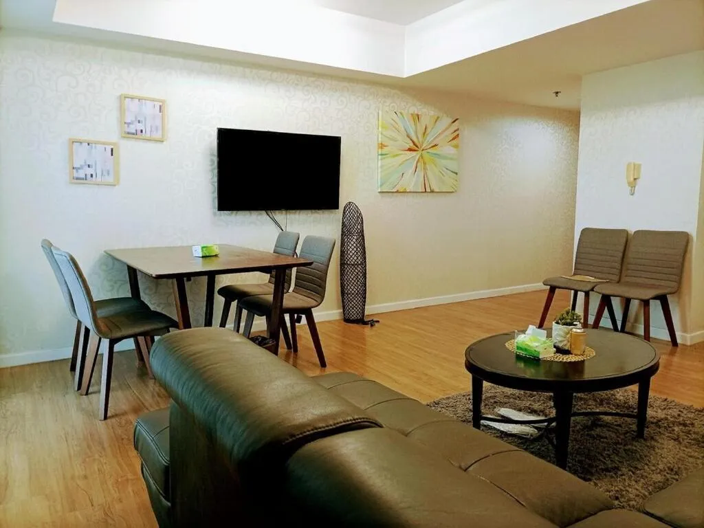 Living room in Davao Central Suites