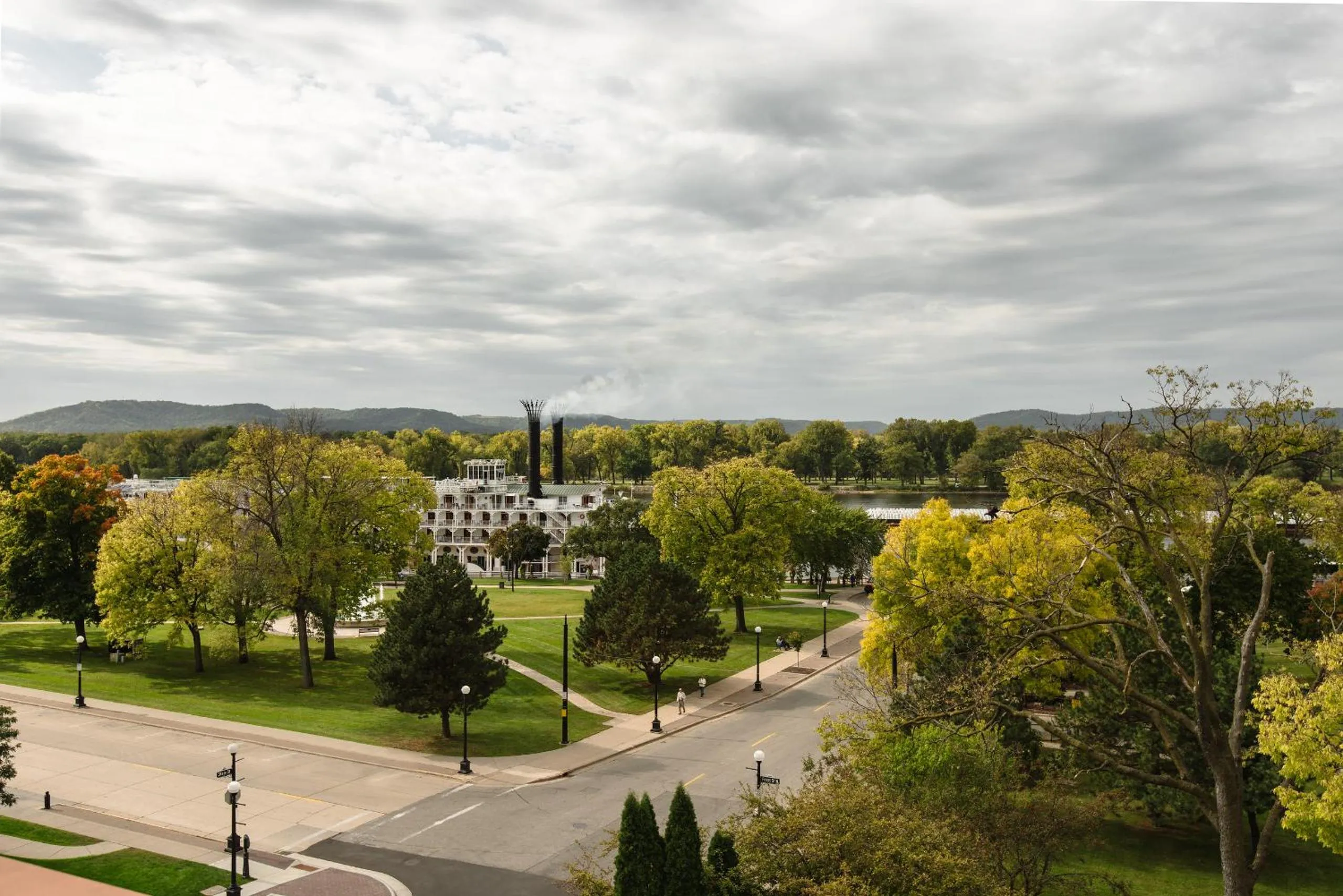 River view in The Charmant Hotel