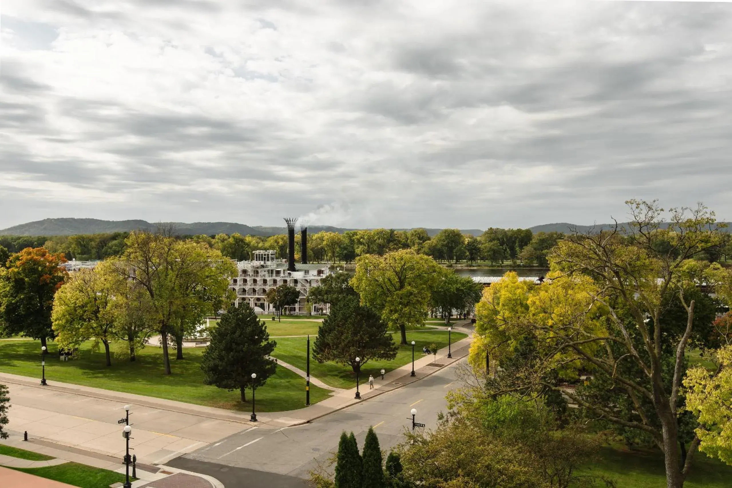 River view in The Charmant Hotel River view in The Charmant Hotel