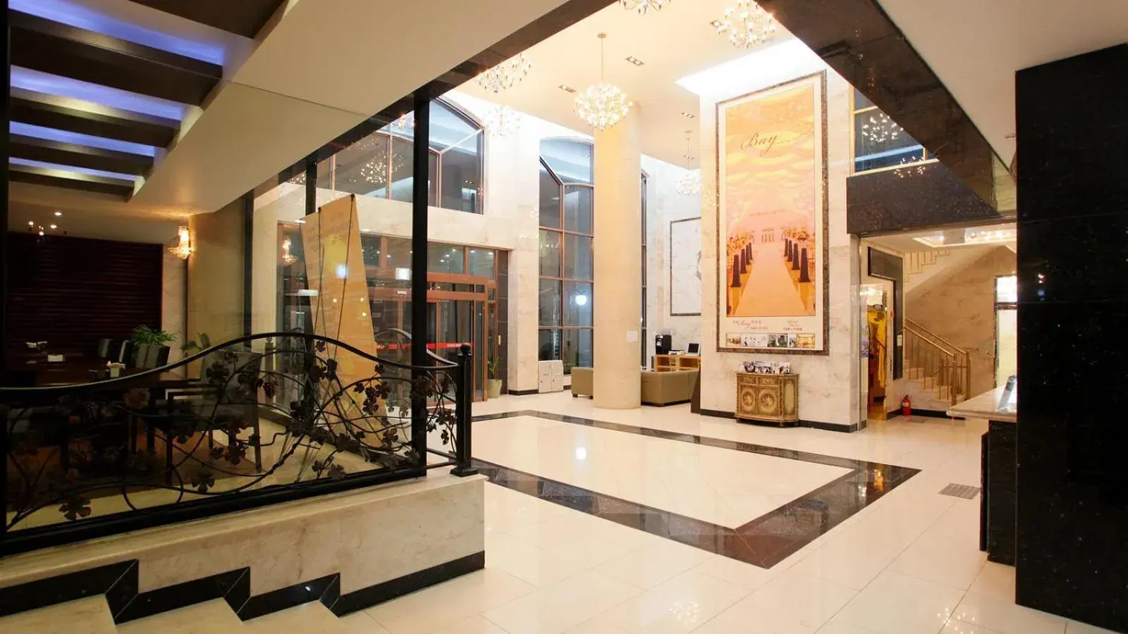 Lobby or reception in Tongyeong Bay Condo Hotel Lobby or reception in Tongyeong Bay Condo Hotel