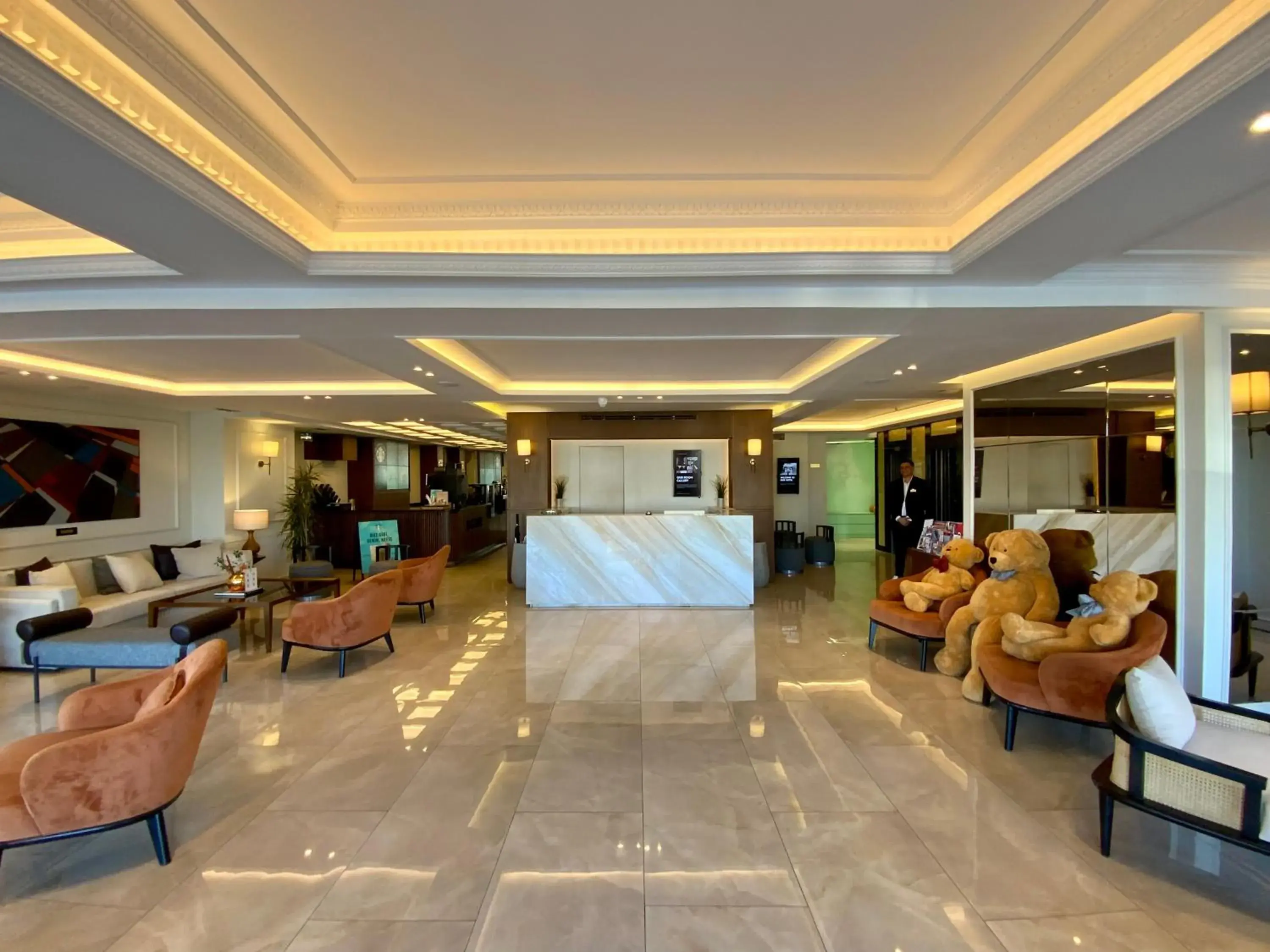 Lobby or reception in The Biancho Hotel Pera Lobby or reception in The Biancho Hotel Pera