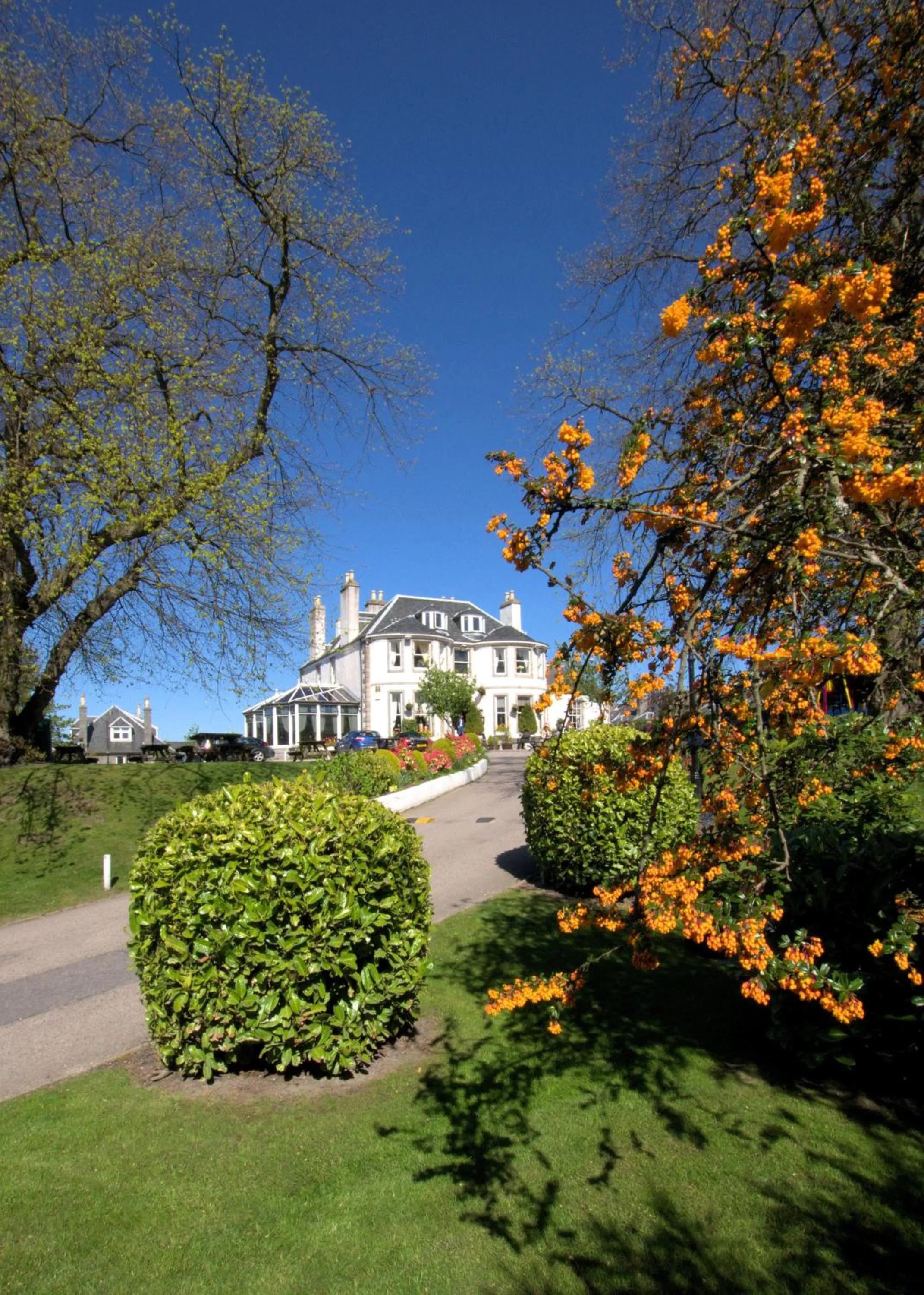 Facade/entrance in Ferryhill House Hotel
