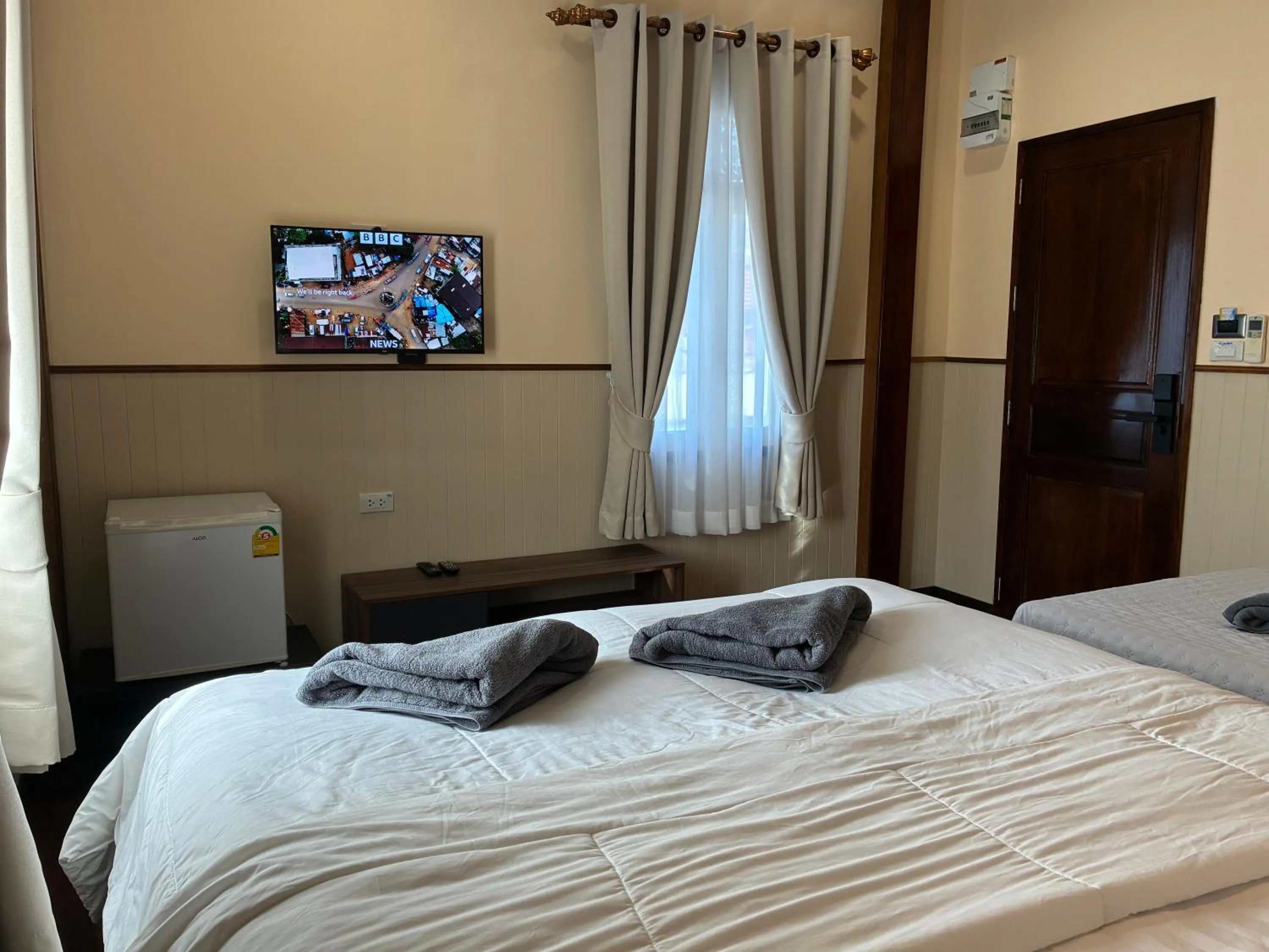 Bed in Noom Guesthouse