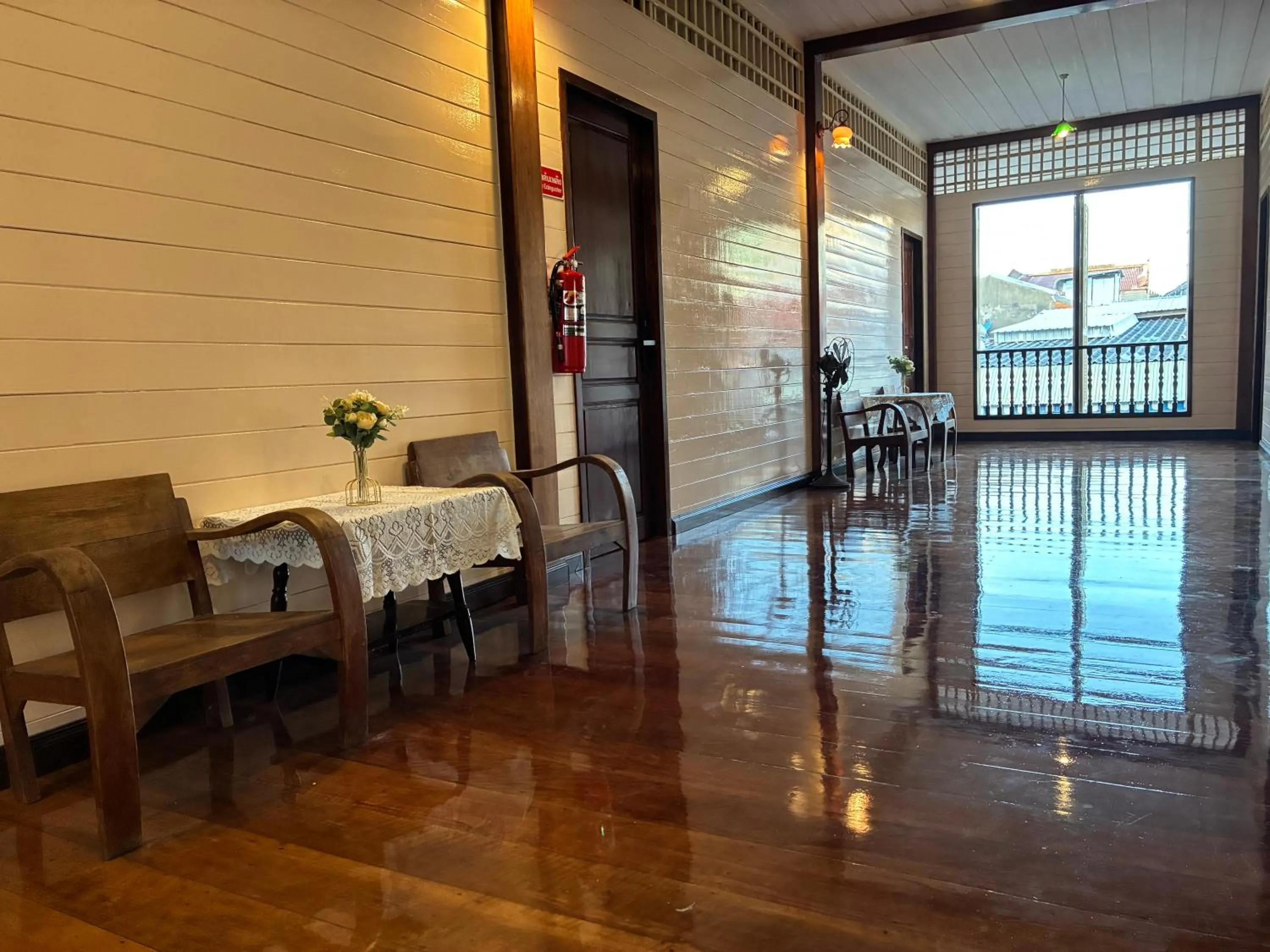 Living room in Noom Guesthouse