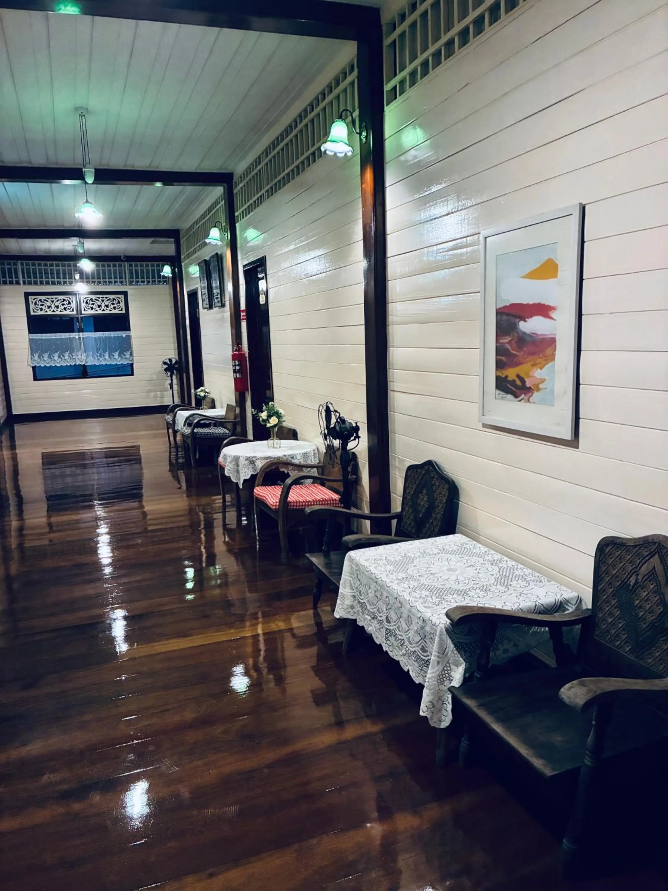 Living room in Noom Guesthouse