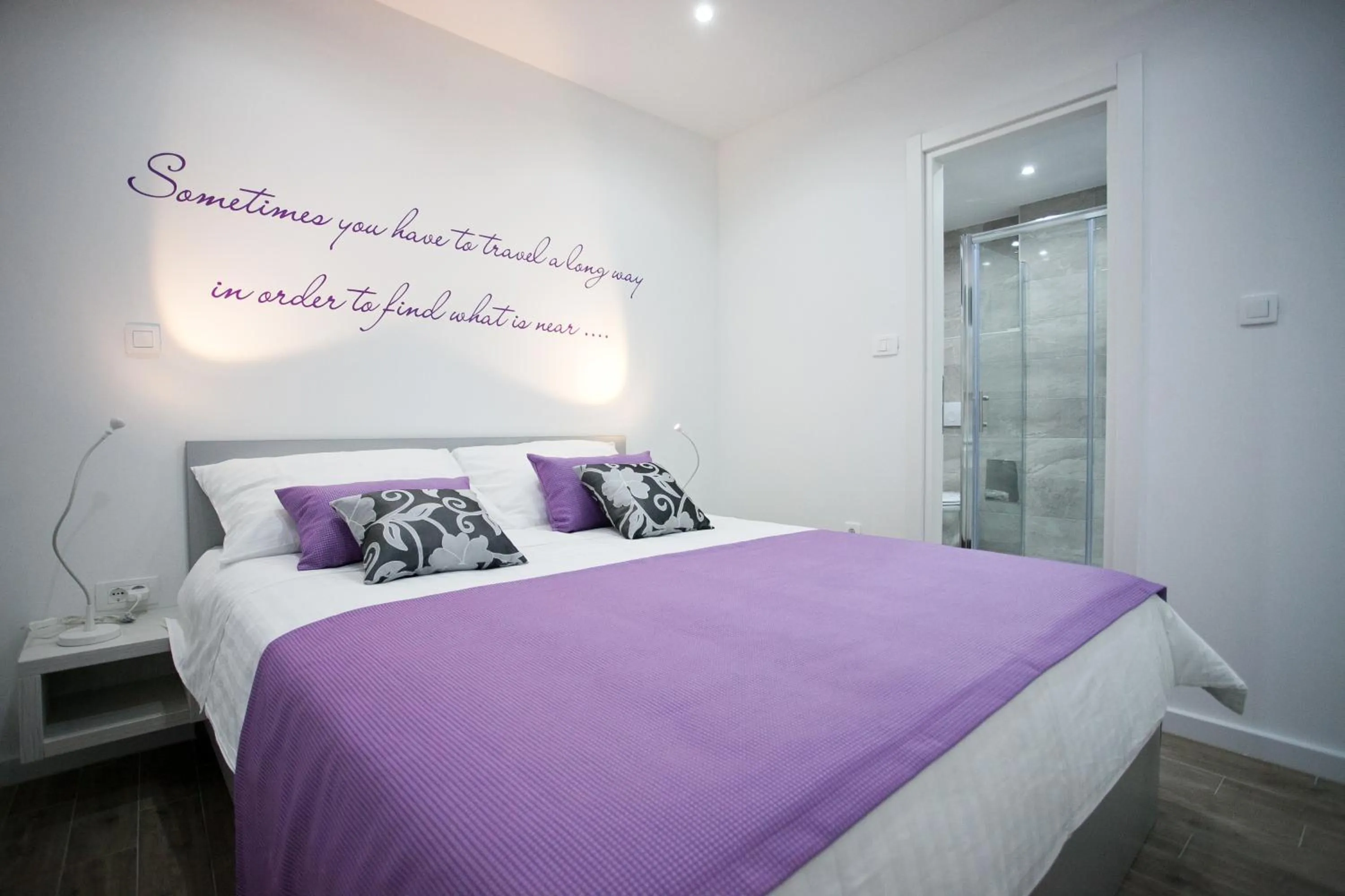 Bedroom, Bed in Apartment 4 You in Split