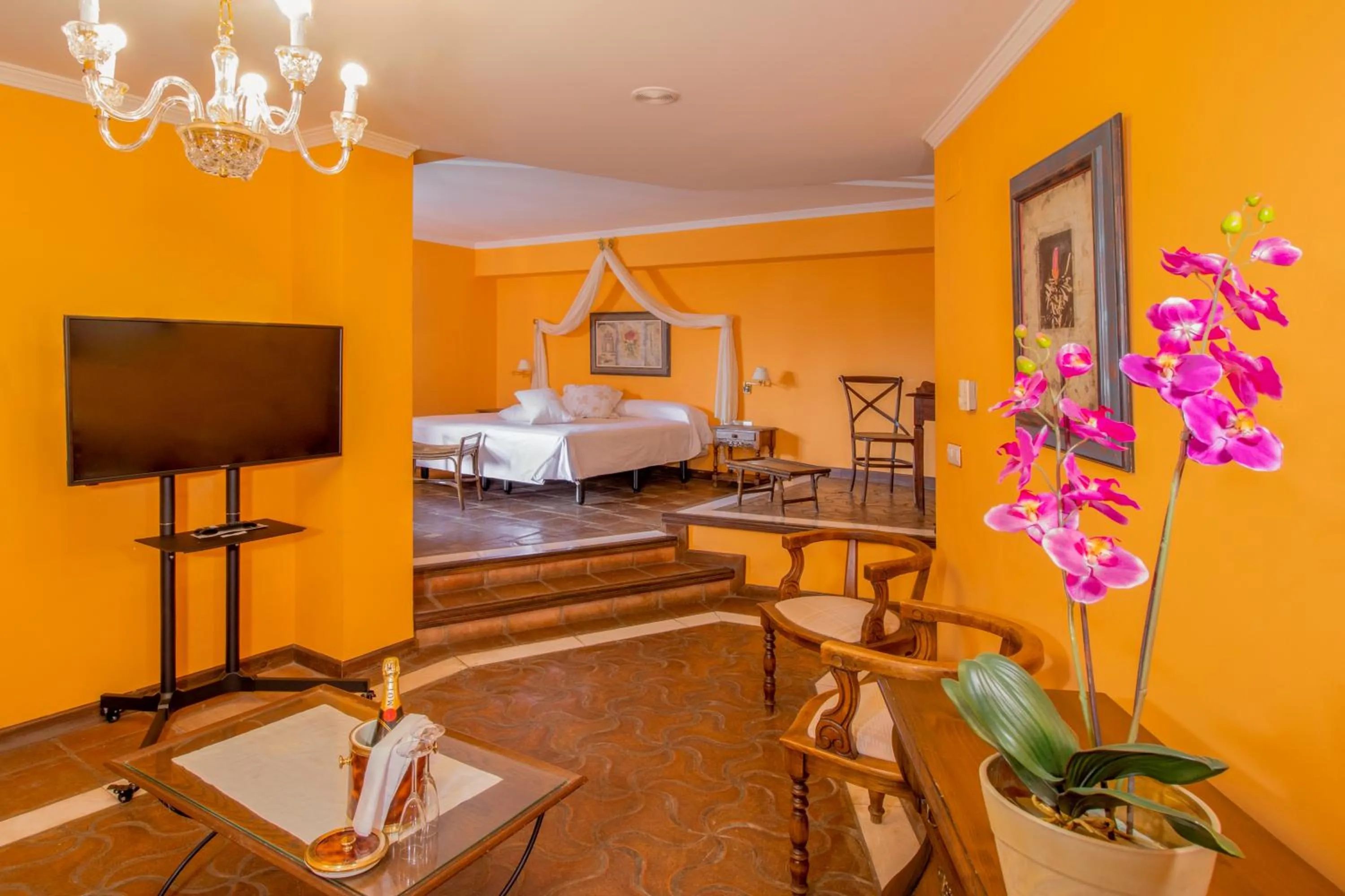 Bed in Hospederia del Zenete