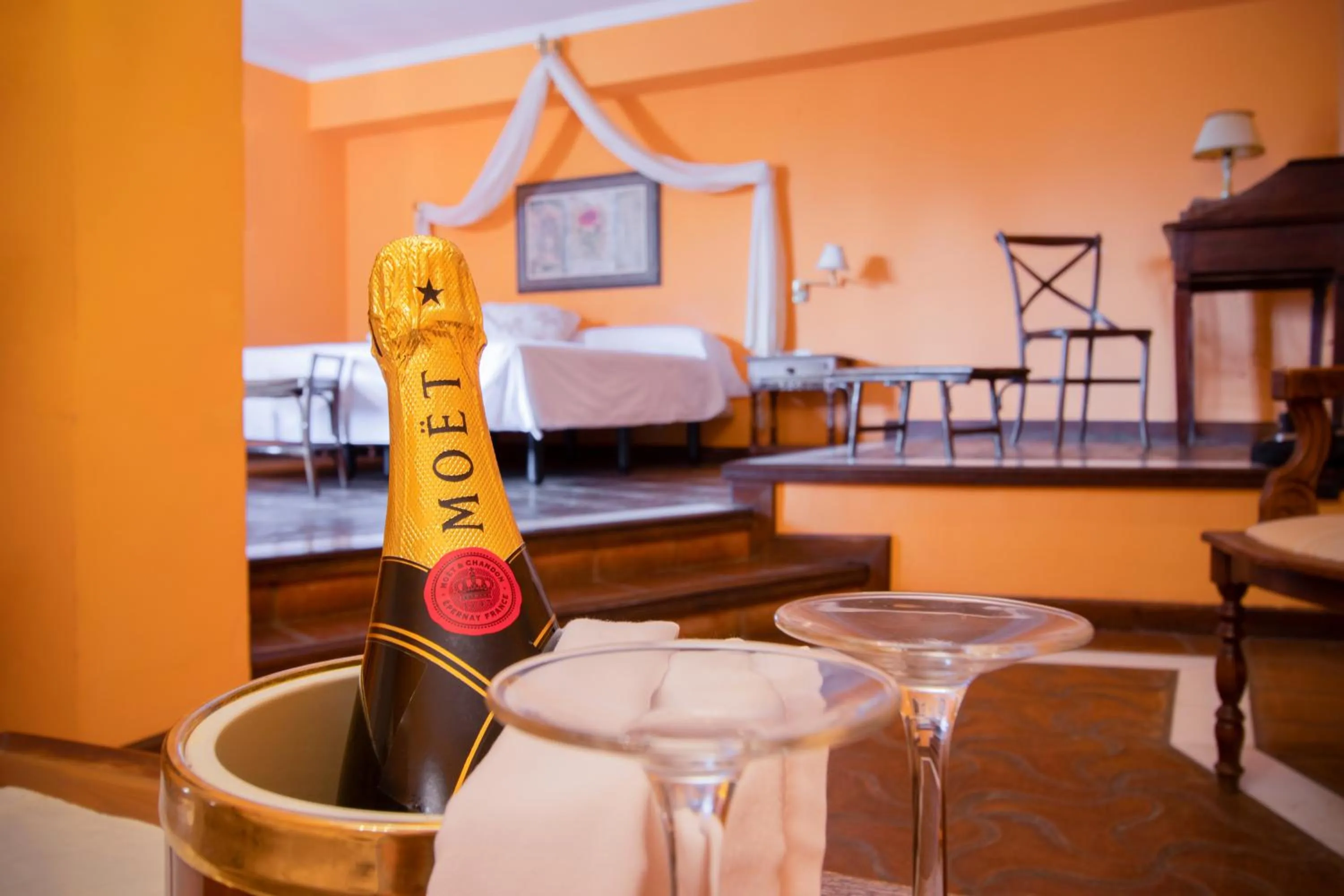 Bed in Hospederia del Zenete