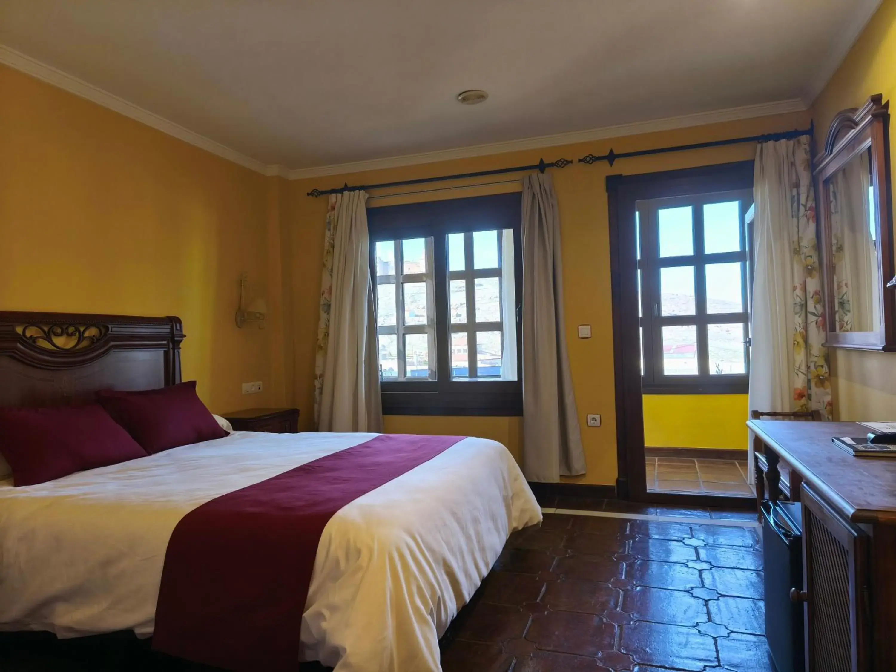 Bed in Hospederia del Zenete Bed in Hospederia del Zenete