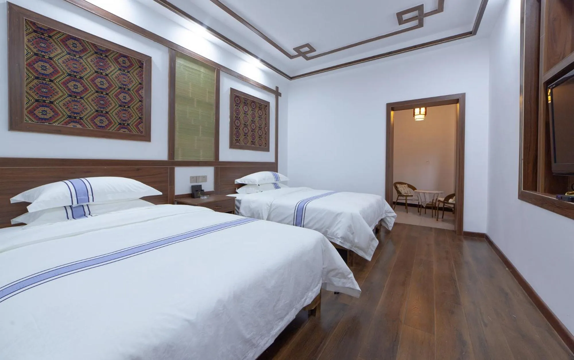 Bedroom, Bed in Hotel California Zhangjiajie