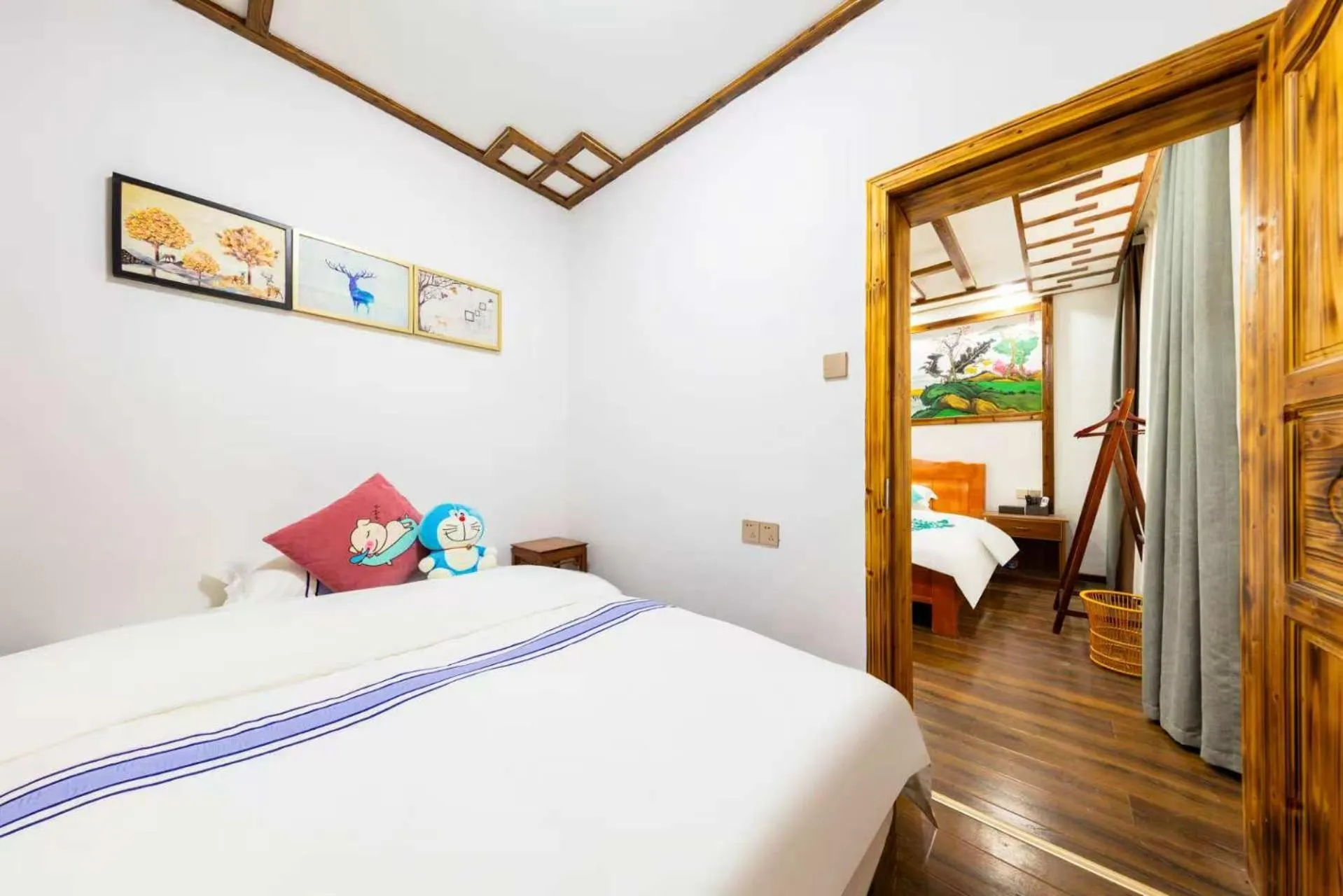 Bed in Hotel California Zhangjiajie