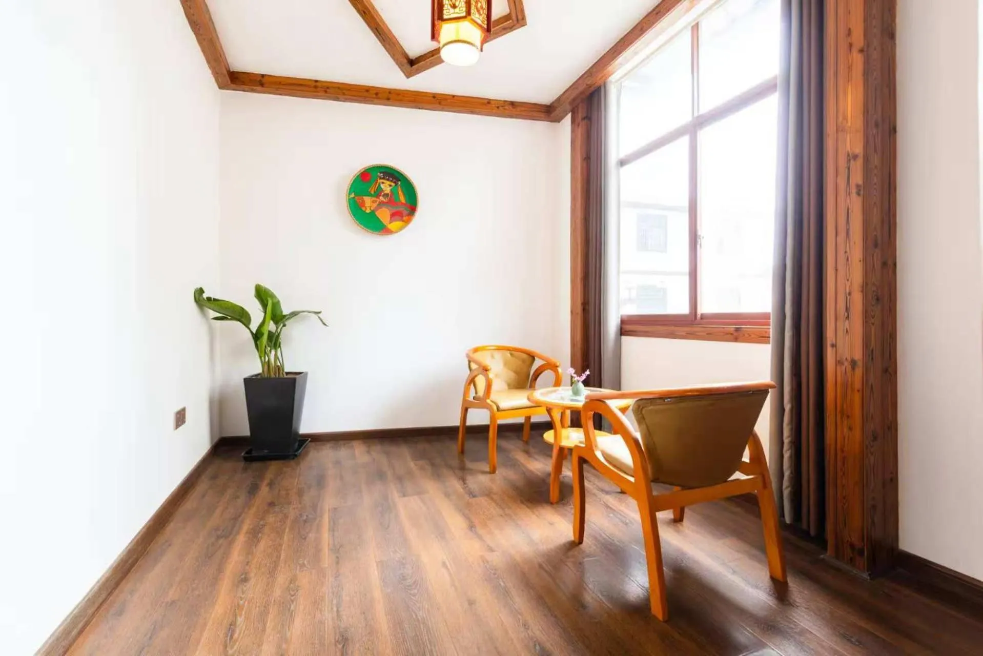 Seating area in Hotel California Zhangjiajie