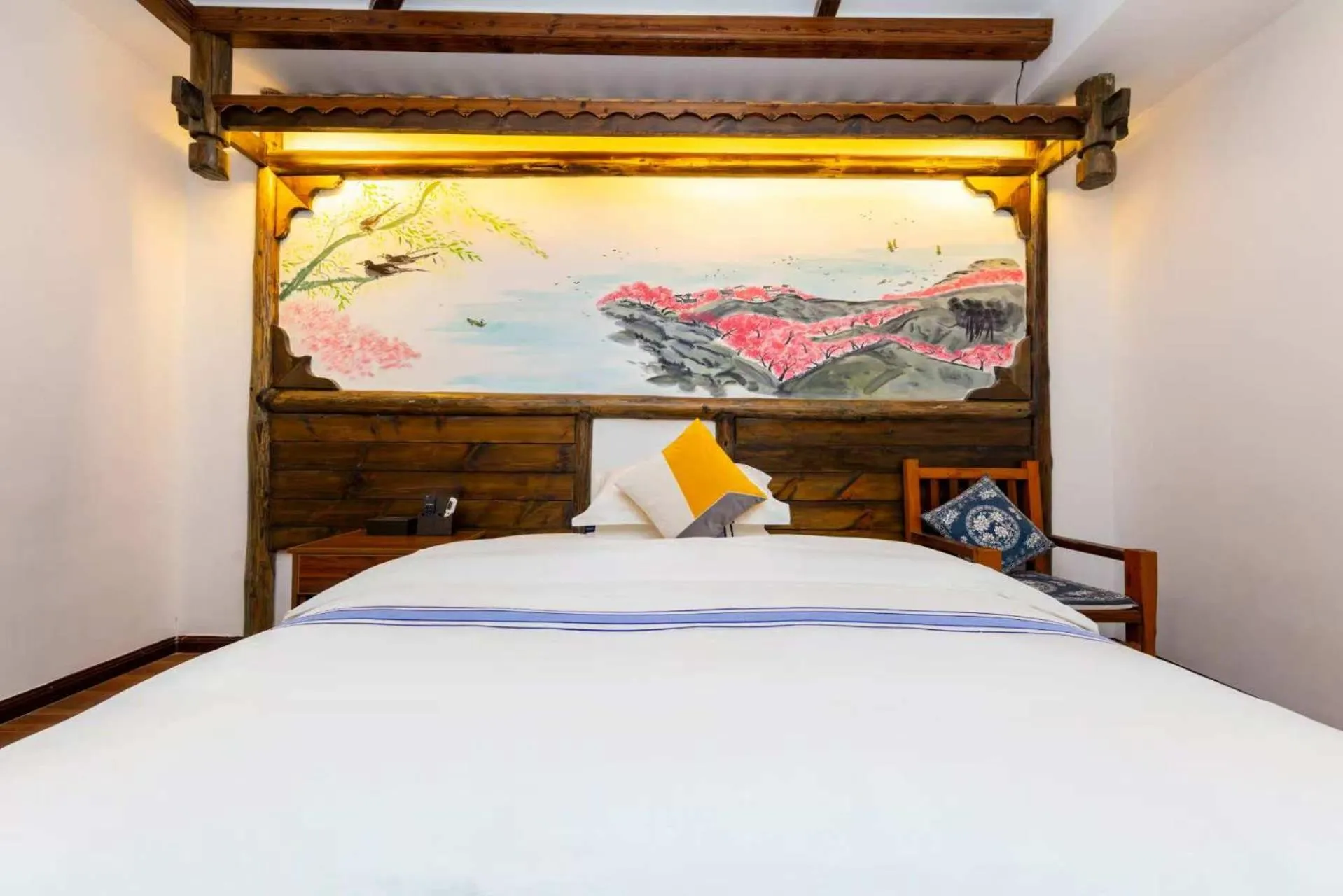 Bed in Hotel California Zhangjiajie