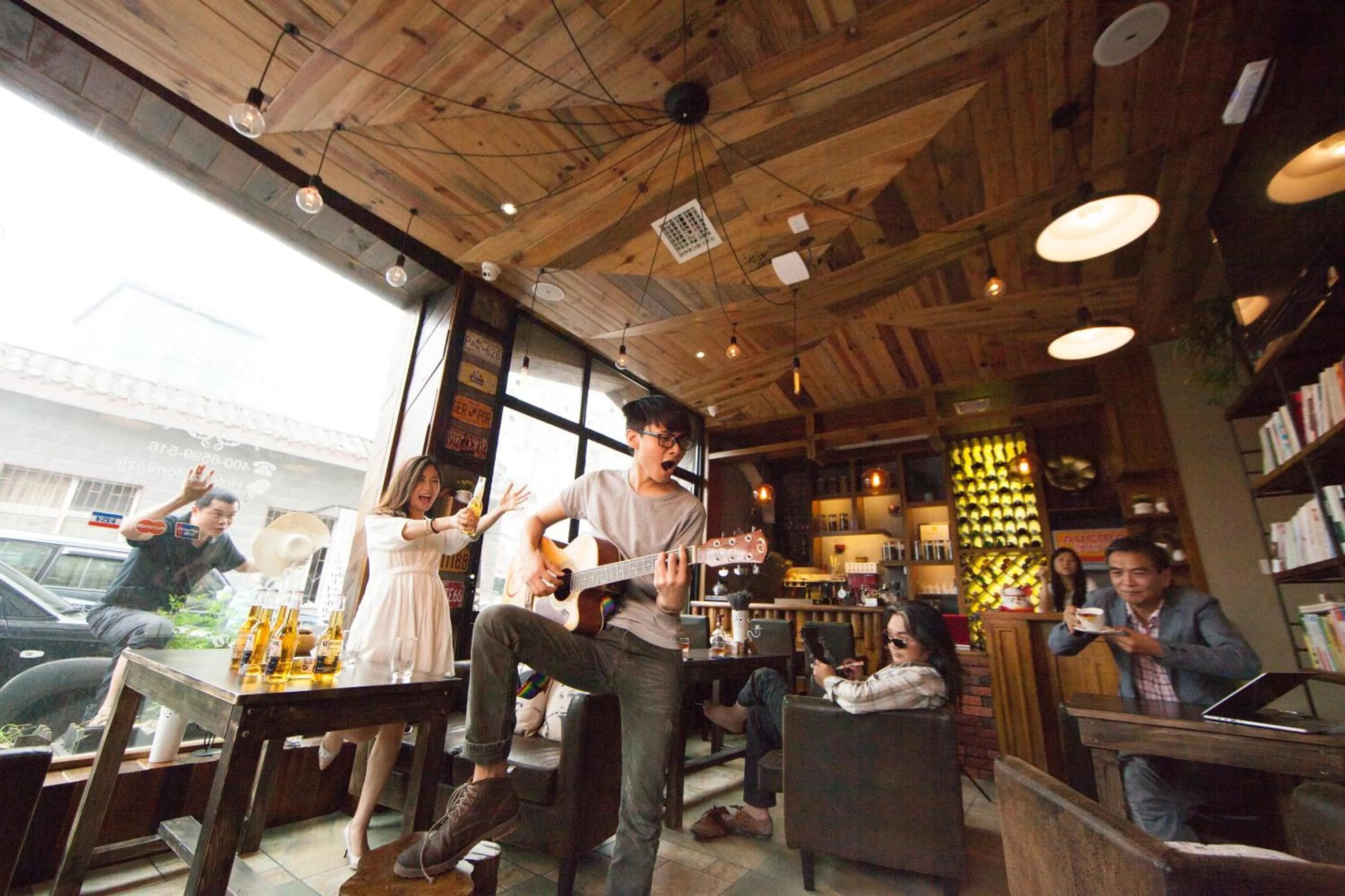 Lobby or reception in Hotel California Zhangjiajie