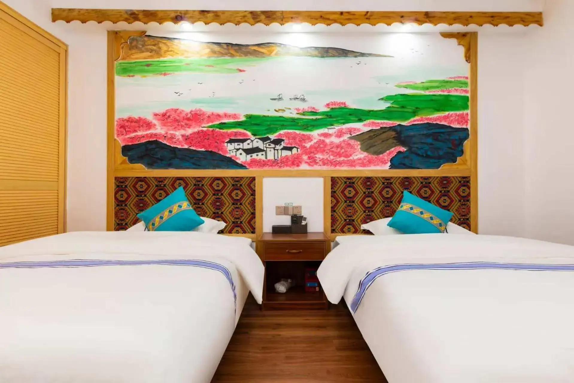 Bed in Hotel California Zhangjiajie Bed in Hotel California Zhangjiajie