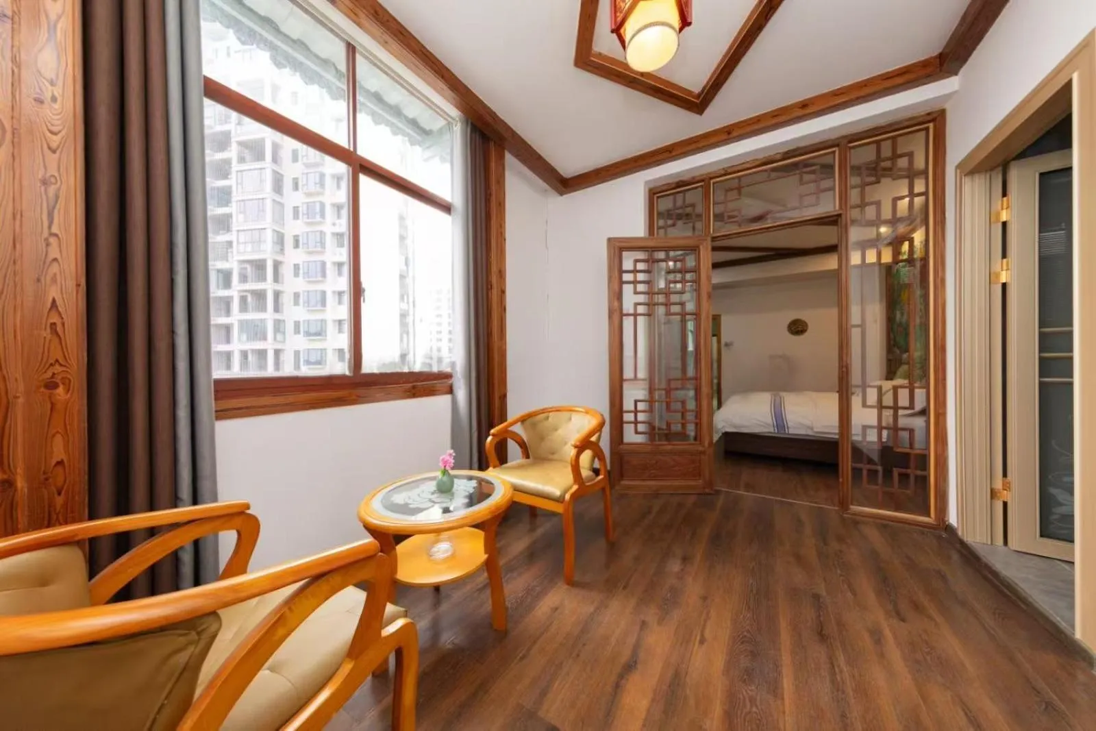 Balcony/Terrace in Hotel California Zhangjiajie