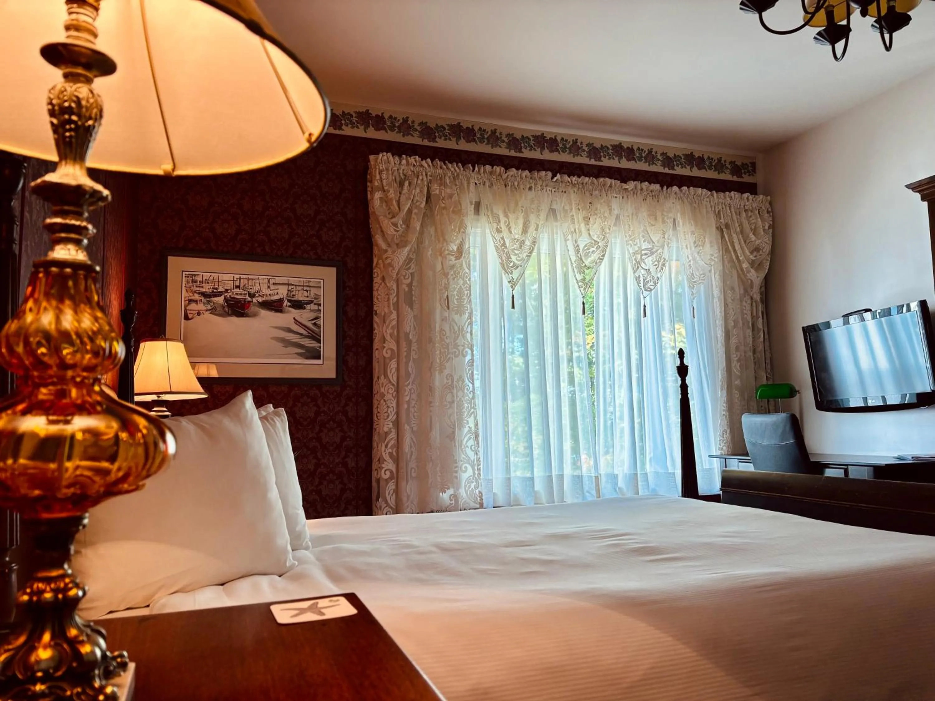 Bed in Auberge Sous les Arbres