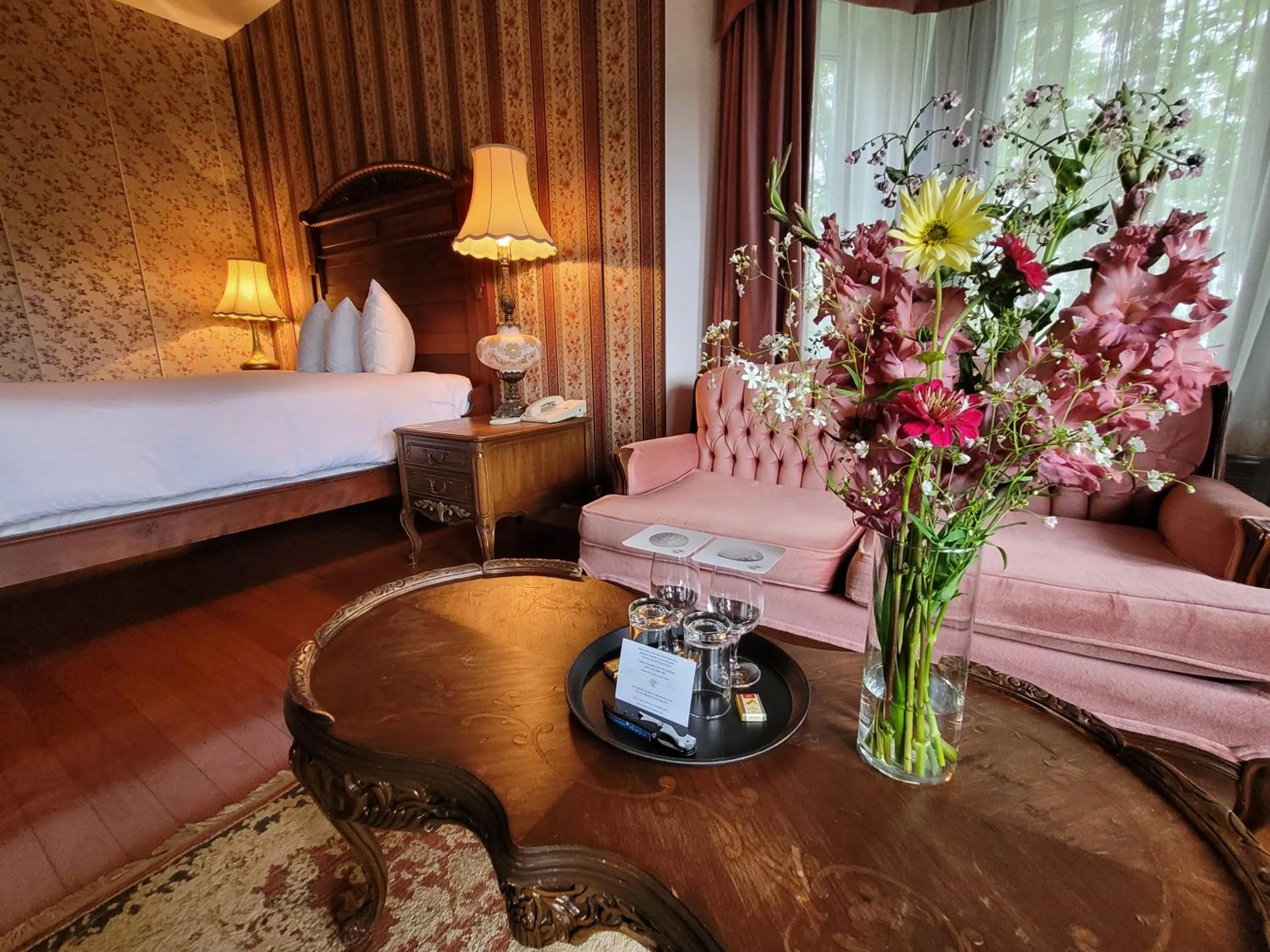 Bed in Auberge Sous les Arbres