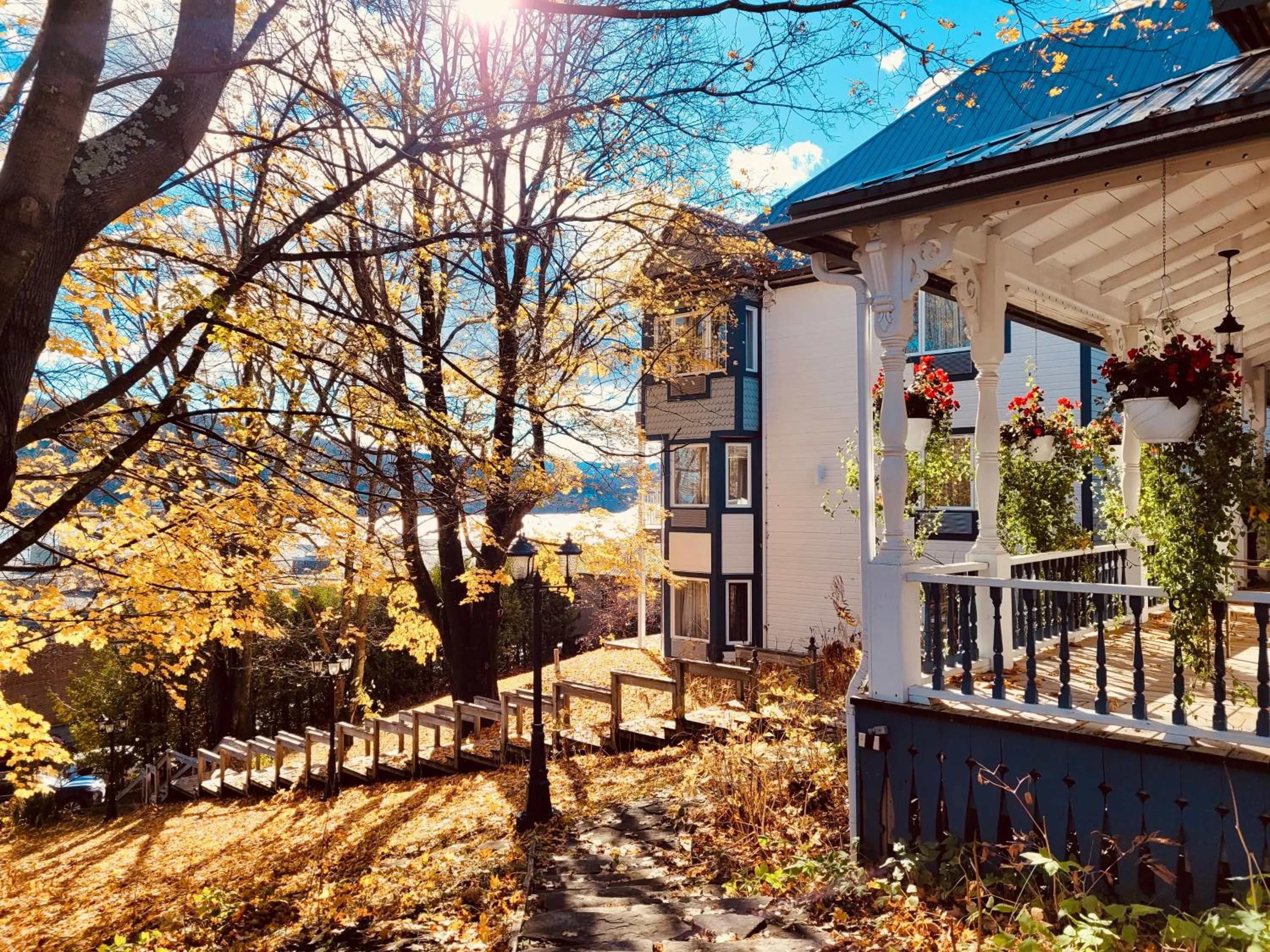Property building in Auberge Sous les Arbres