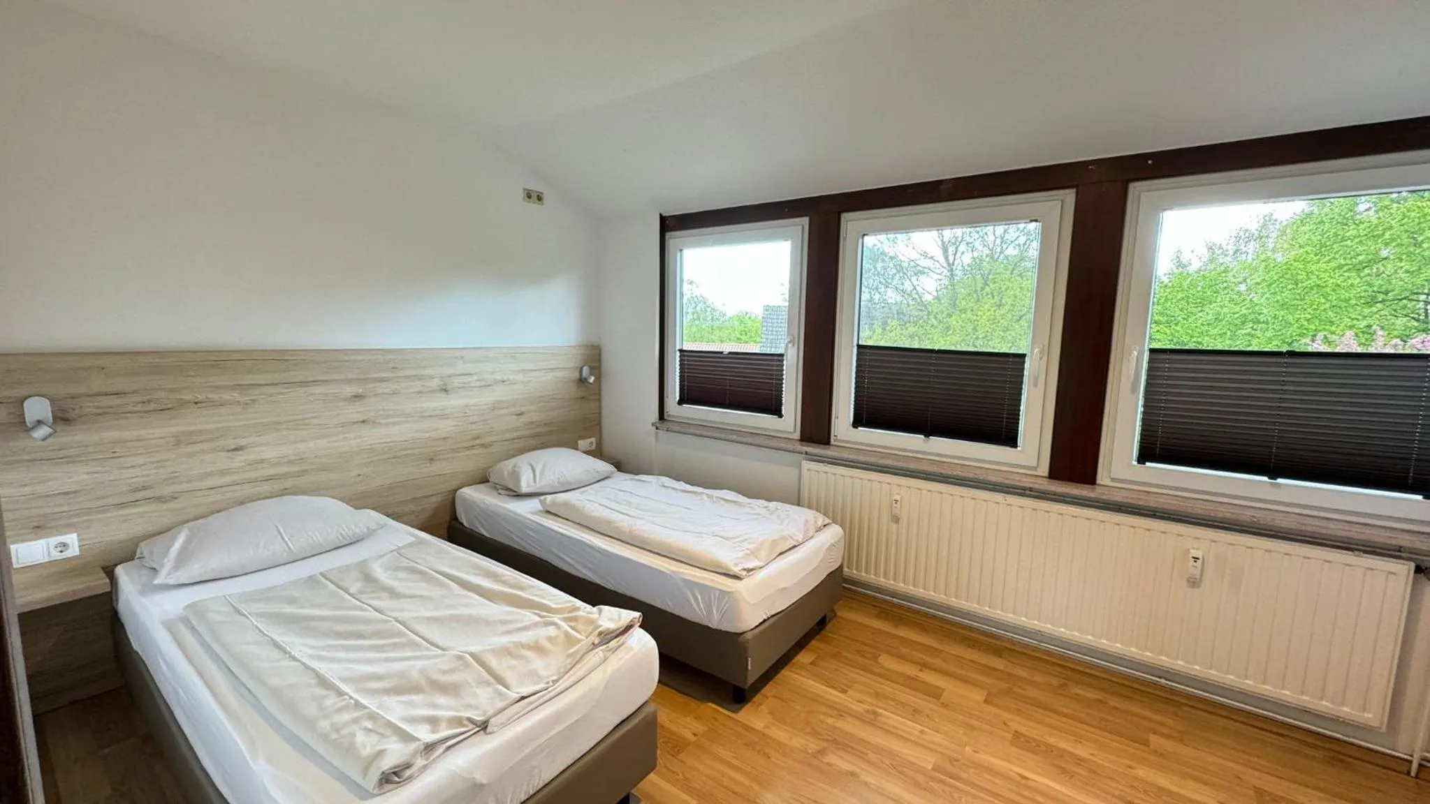 Bed in Hotel Rennekamp