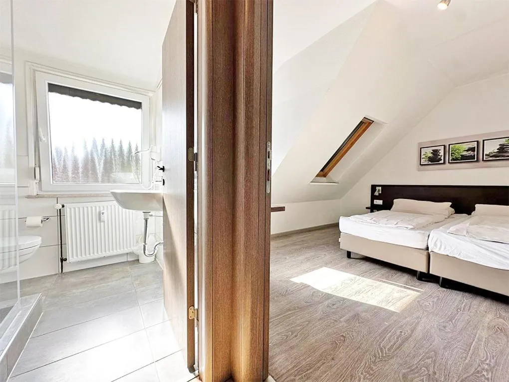 Bed in Hotel Rennekamp