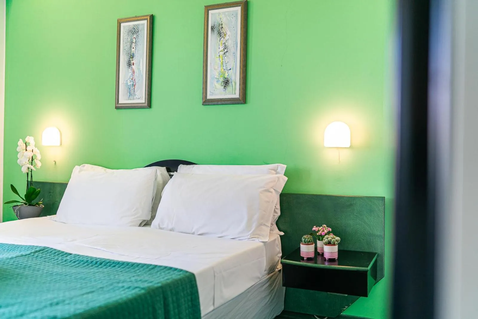 Bed in Hotel Medusa Splendid