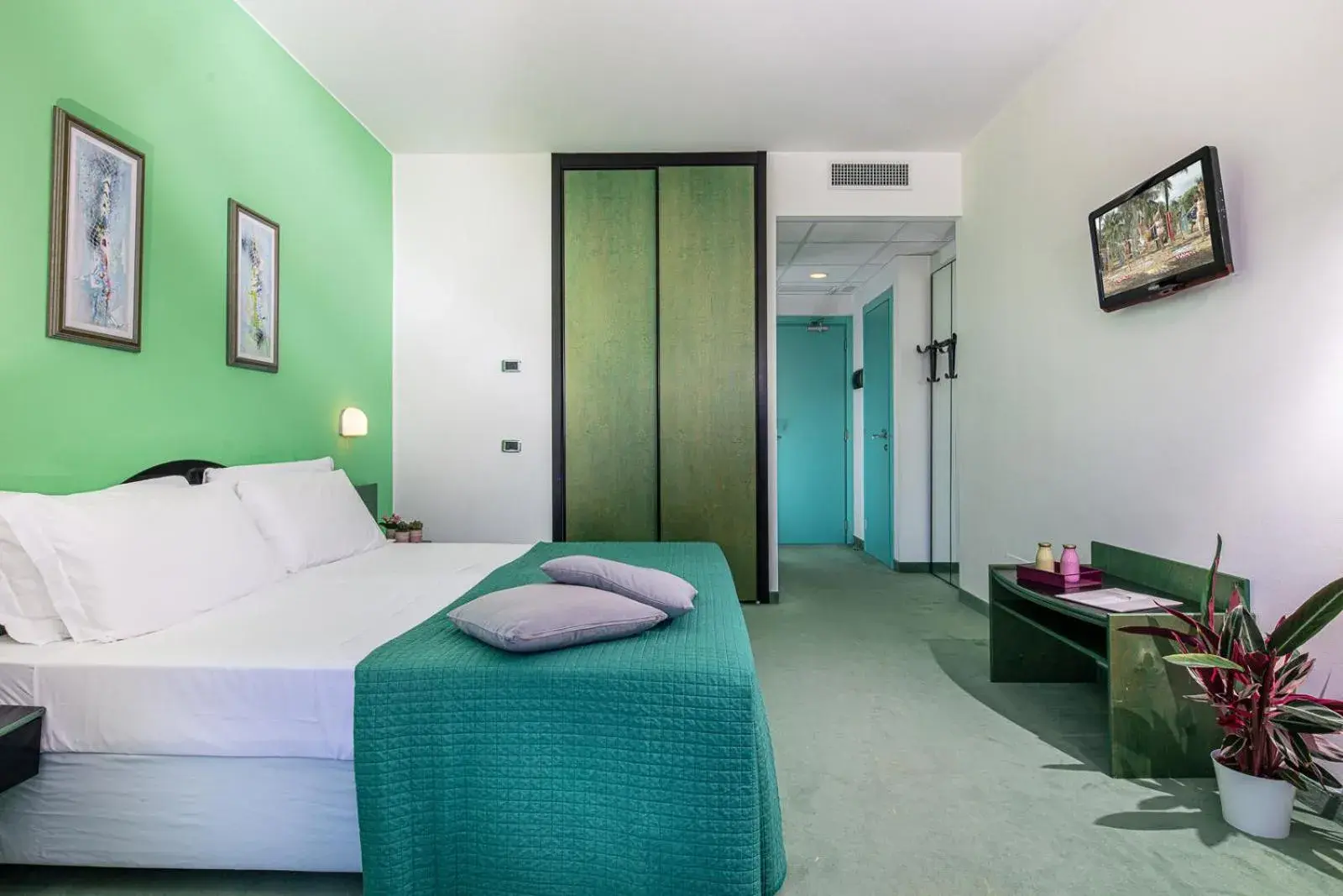 Bed in Hotel Medusa Splendid Bed in Hotel Medusa Splendid