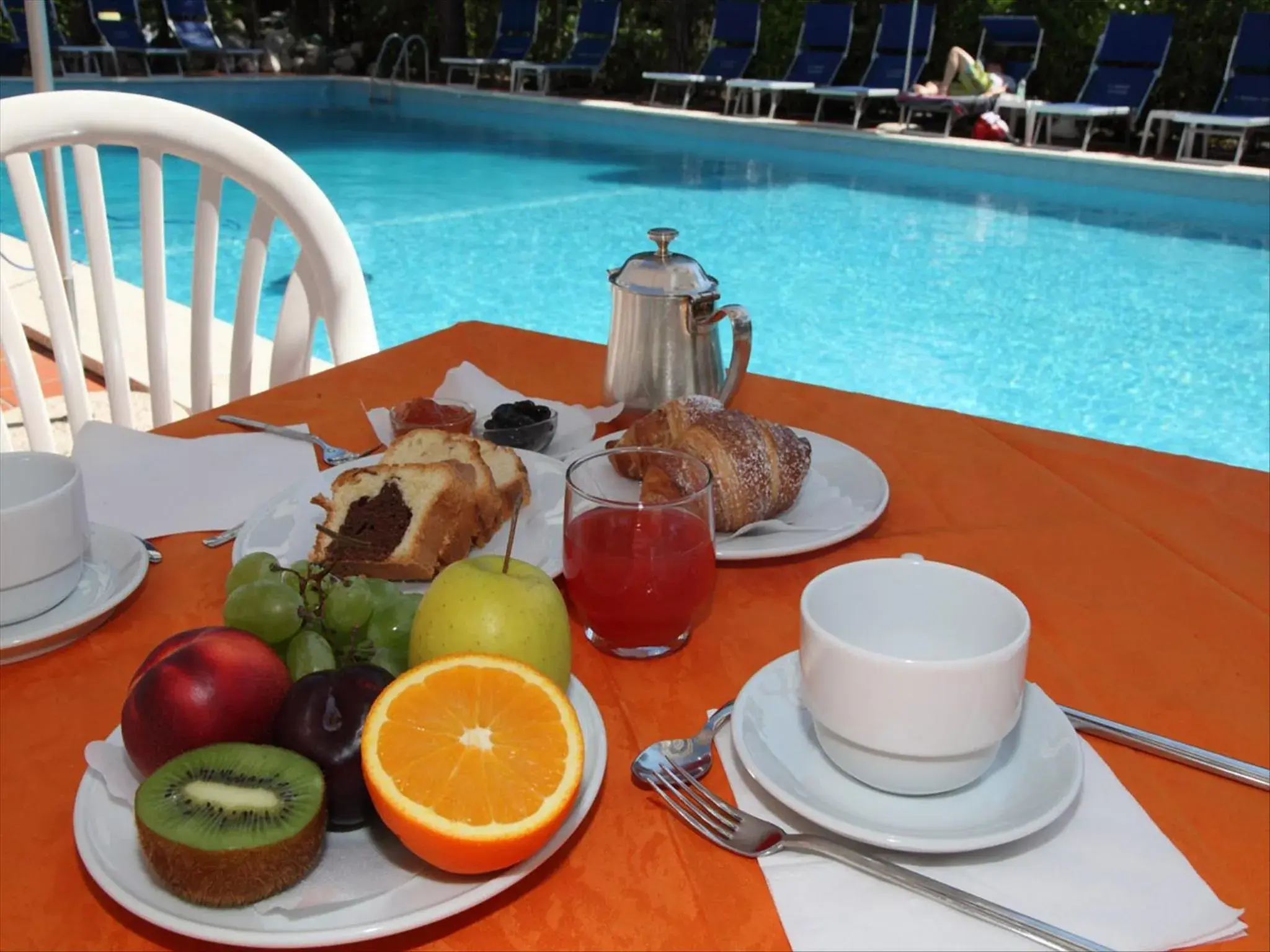 Food close-up in Hotel Medusa Splendid Food close-up in Hotel Medusa Splendid