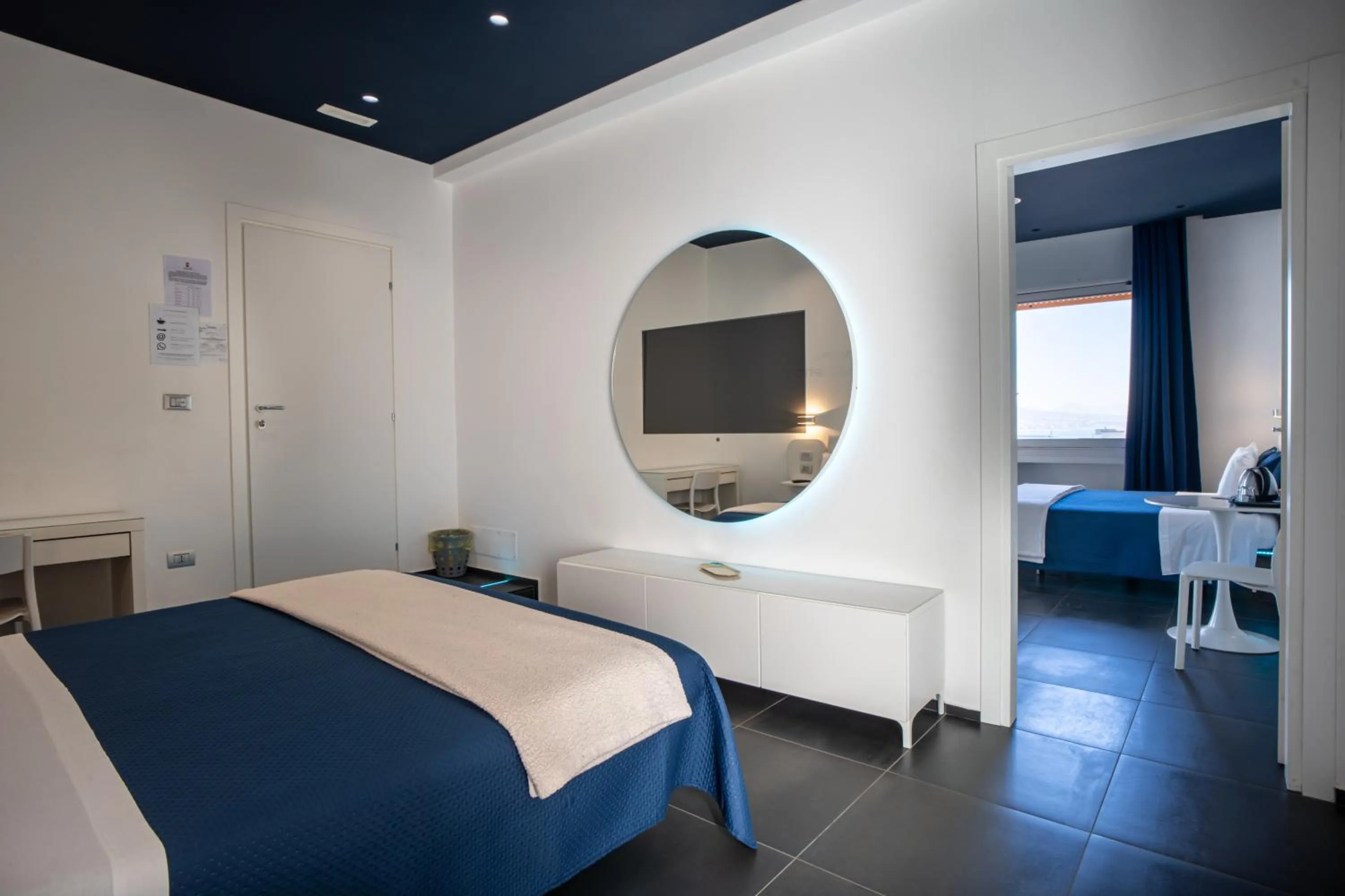 TV and multimedia, Bed in Skyhouse Beverello