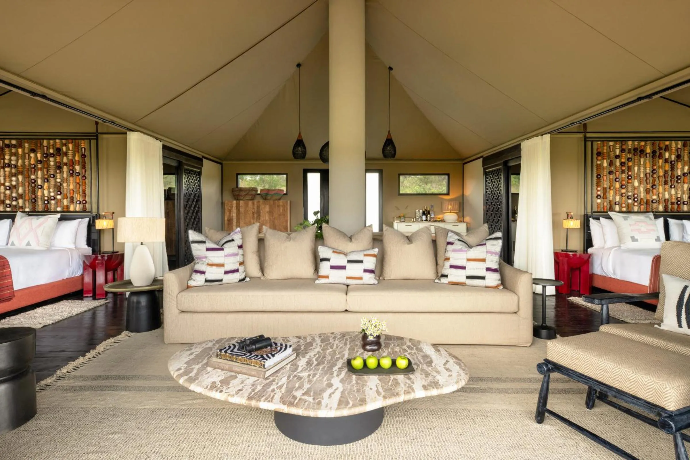 Living room in Mahali Mzuri
