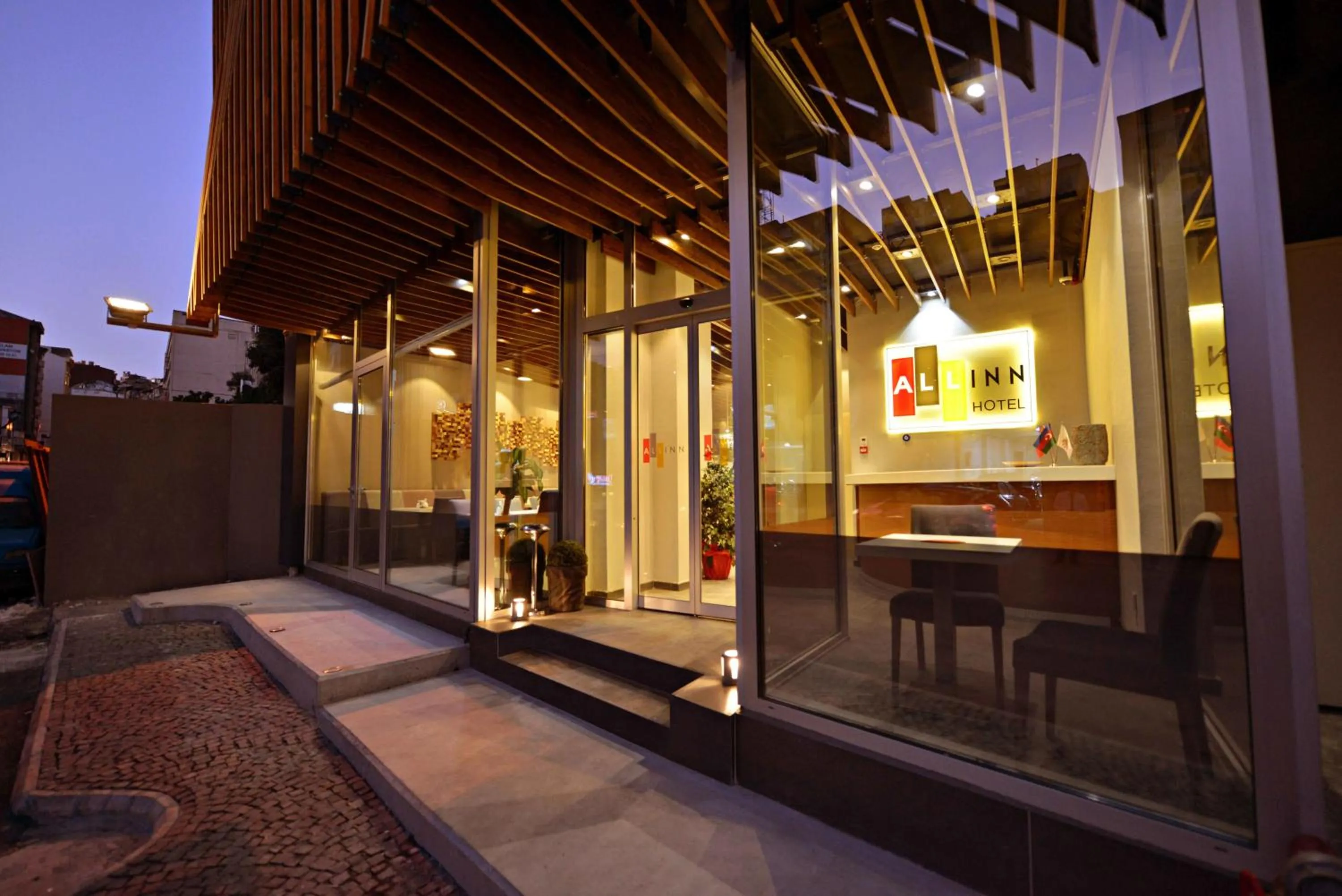 Facade/entrance in All Inn Hotel