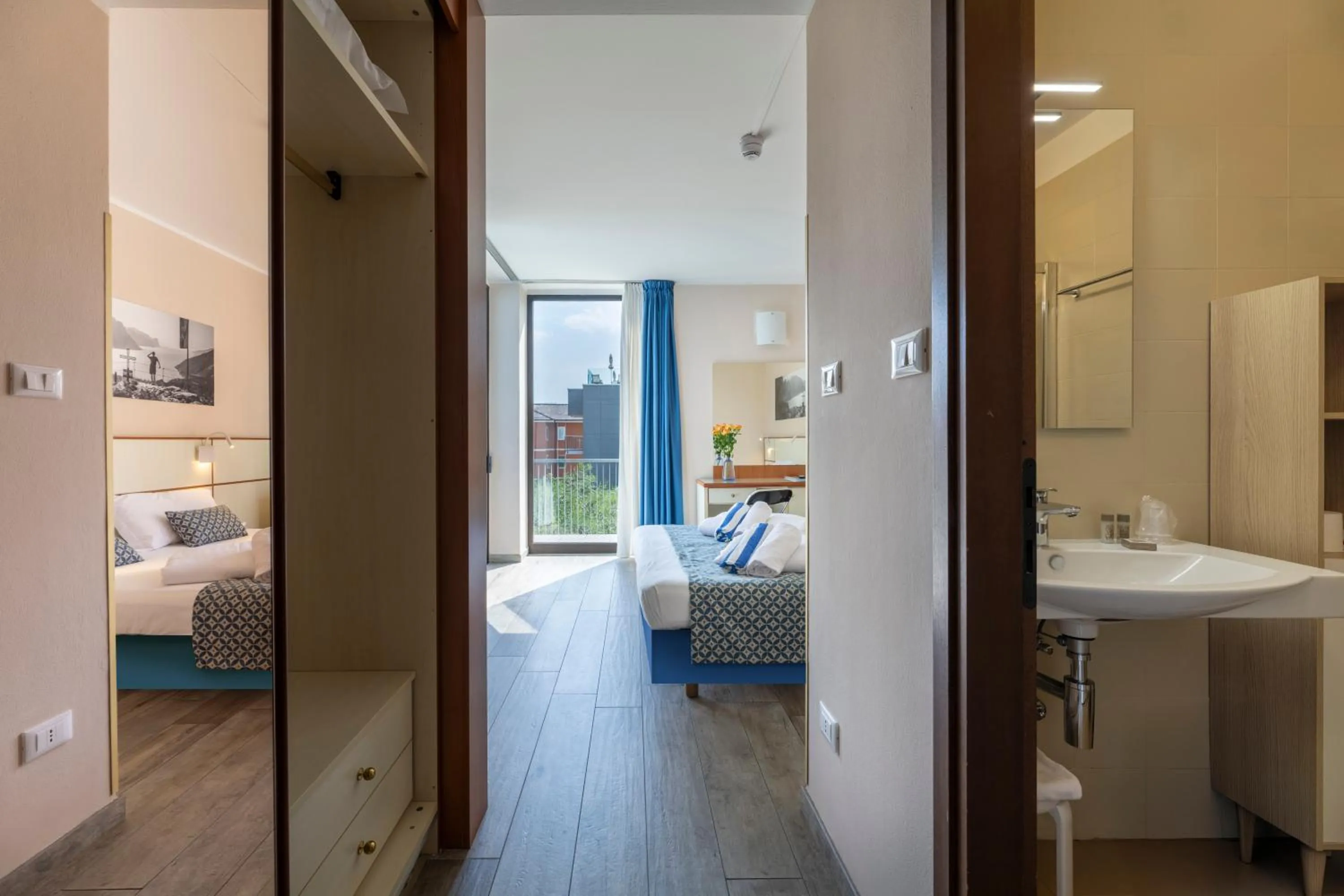 Bedroom, Bed in Hotel Holiday Sport & Relax