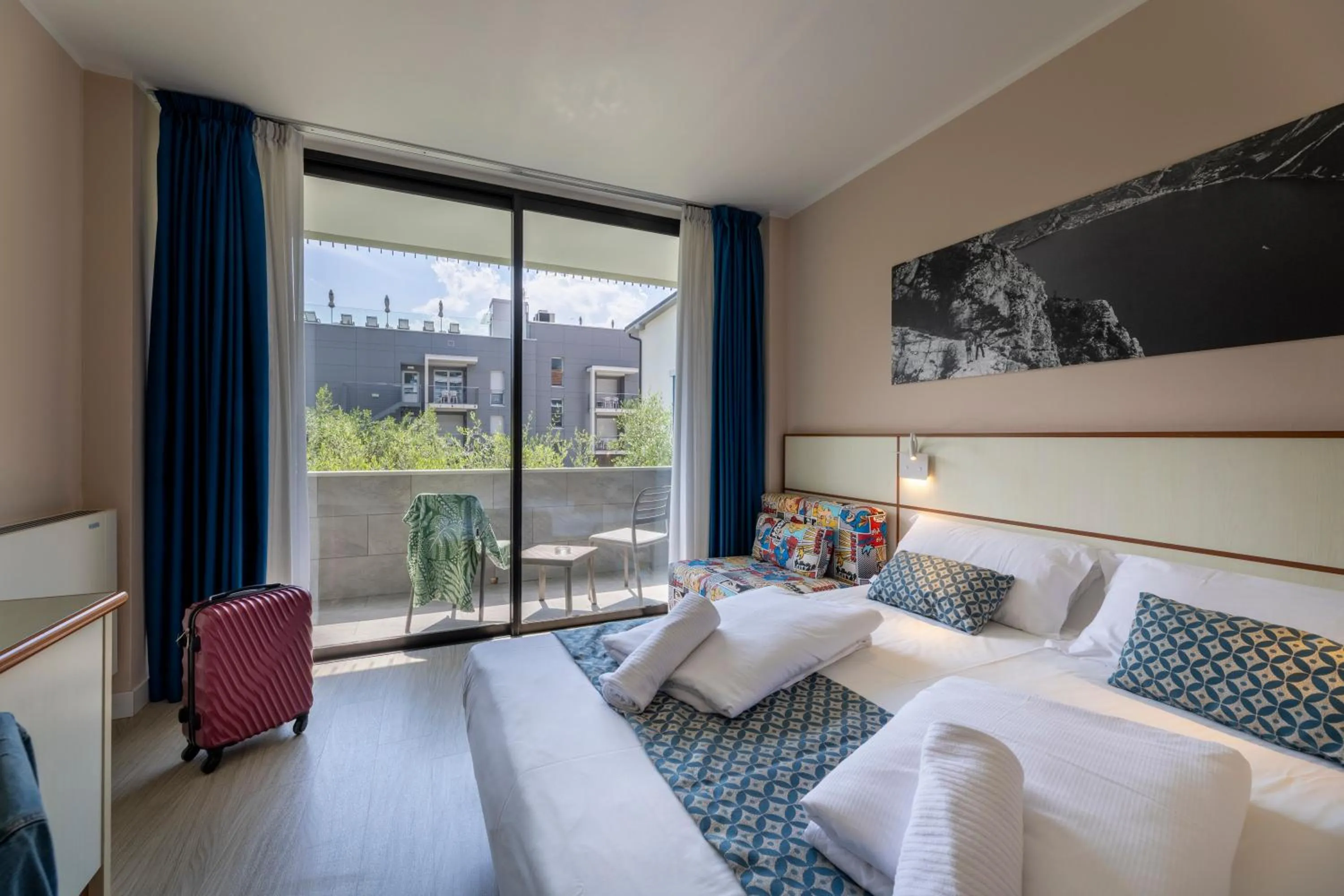 Bedroom, Bed in Hotel Holiday Sport & Relax