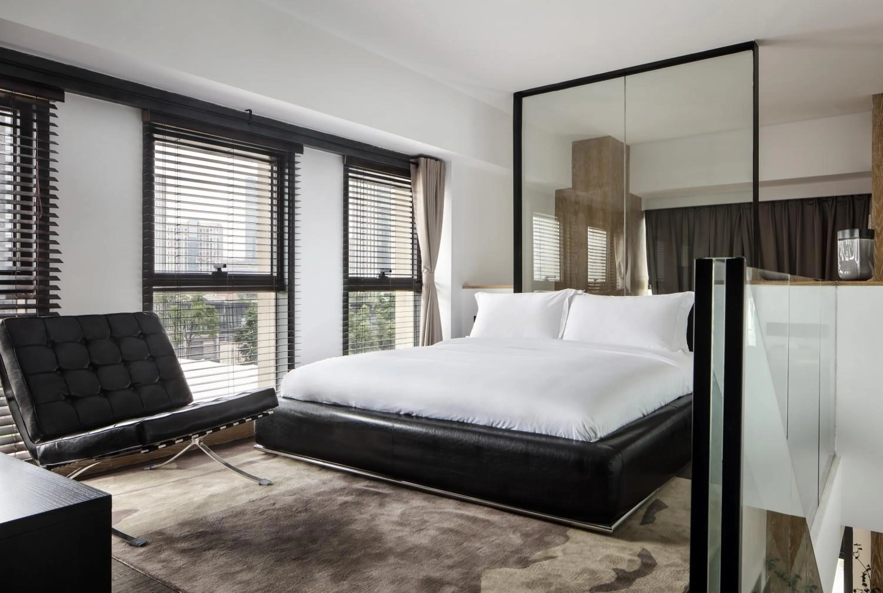 Bed in David's Deer Hotel