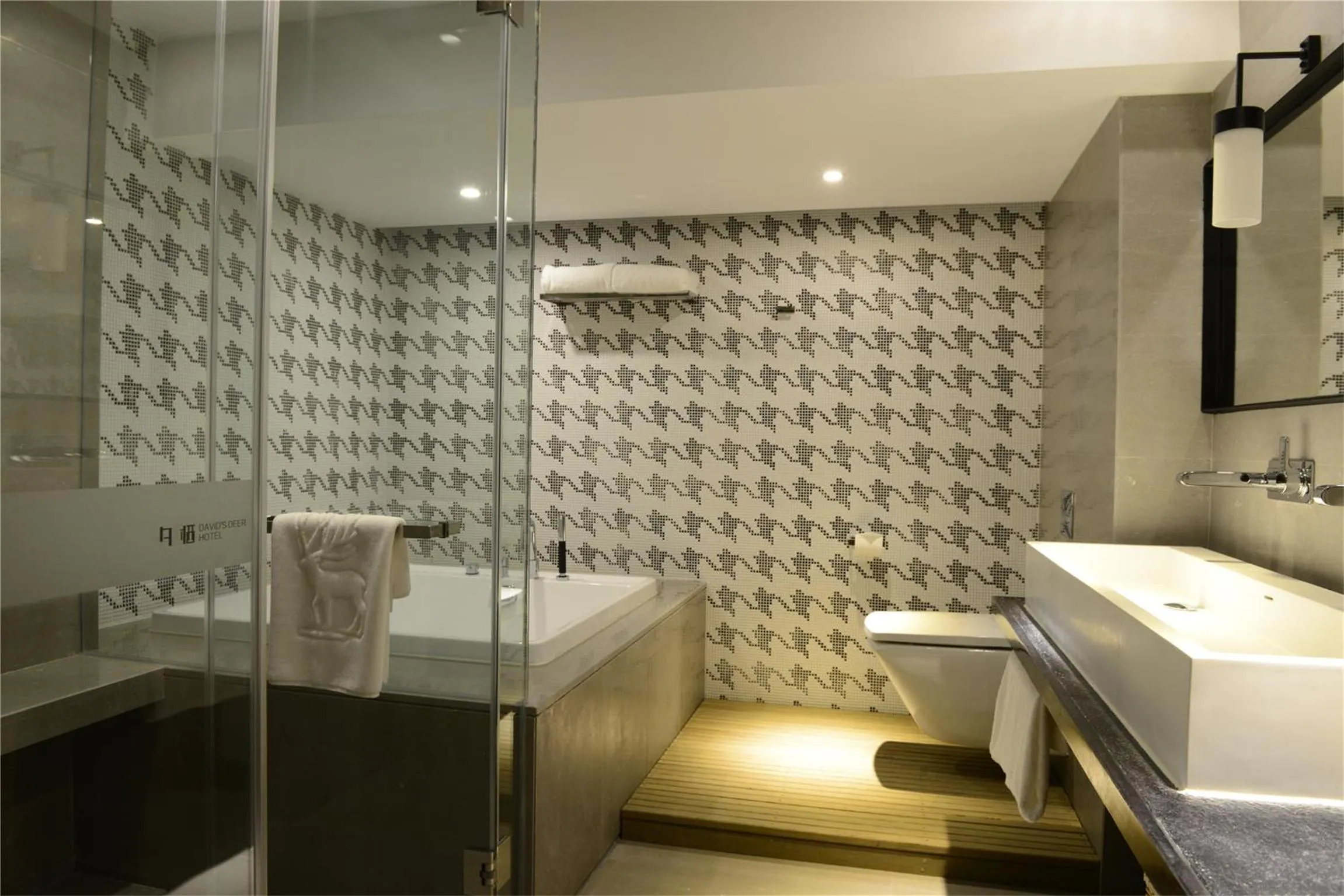 Bathroom in David's Deer Hotel