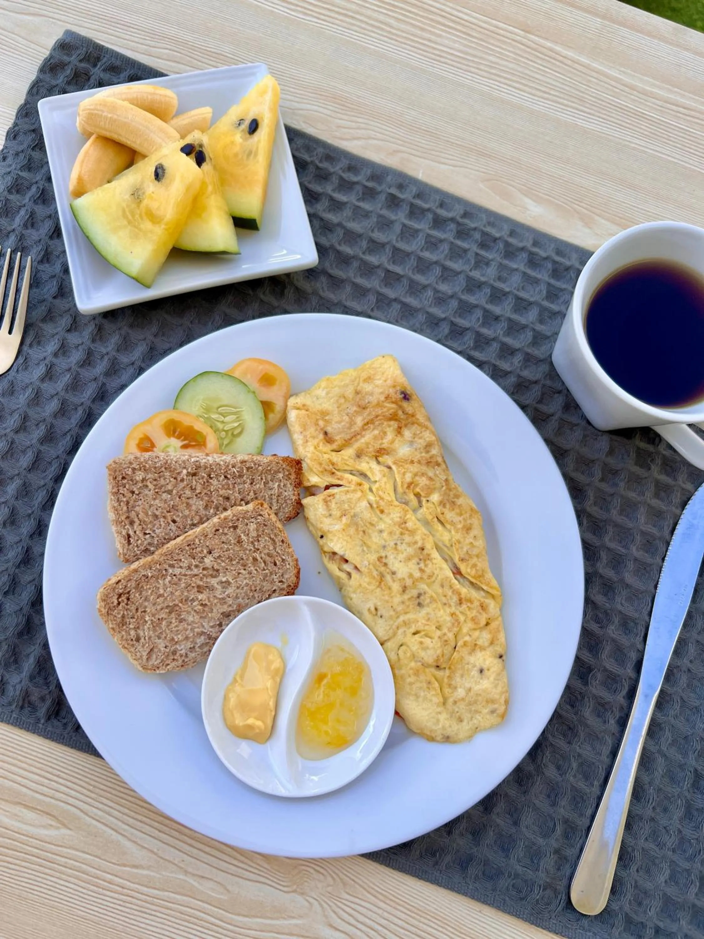 Breakfast in La Palme