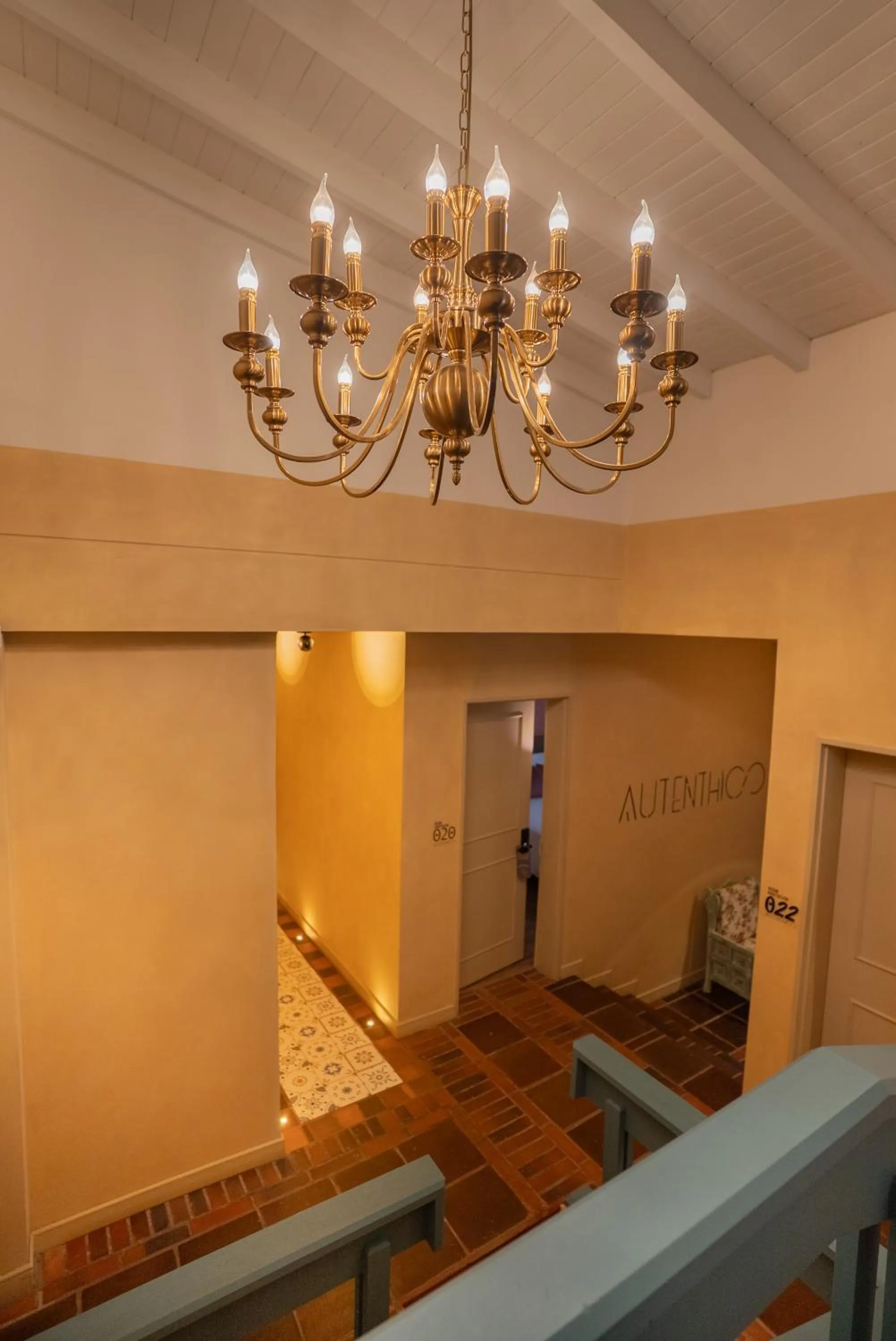 Seating area in Autenthico Provenza Home Medellin