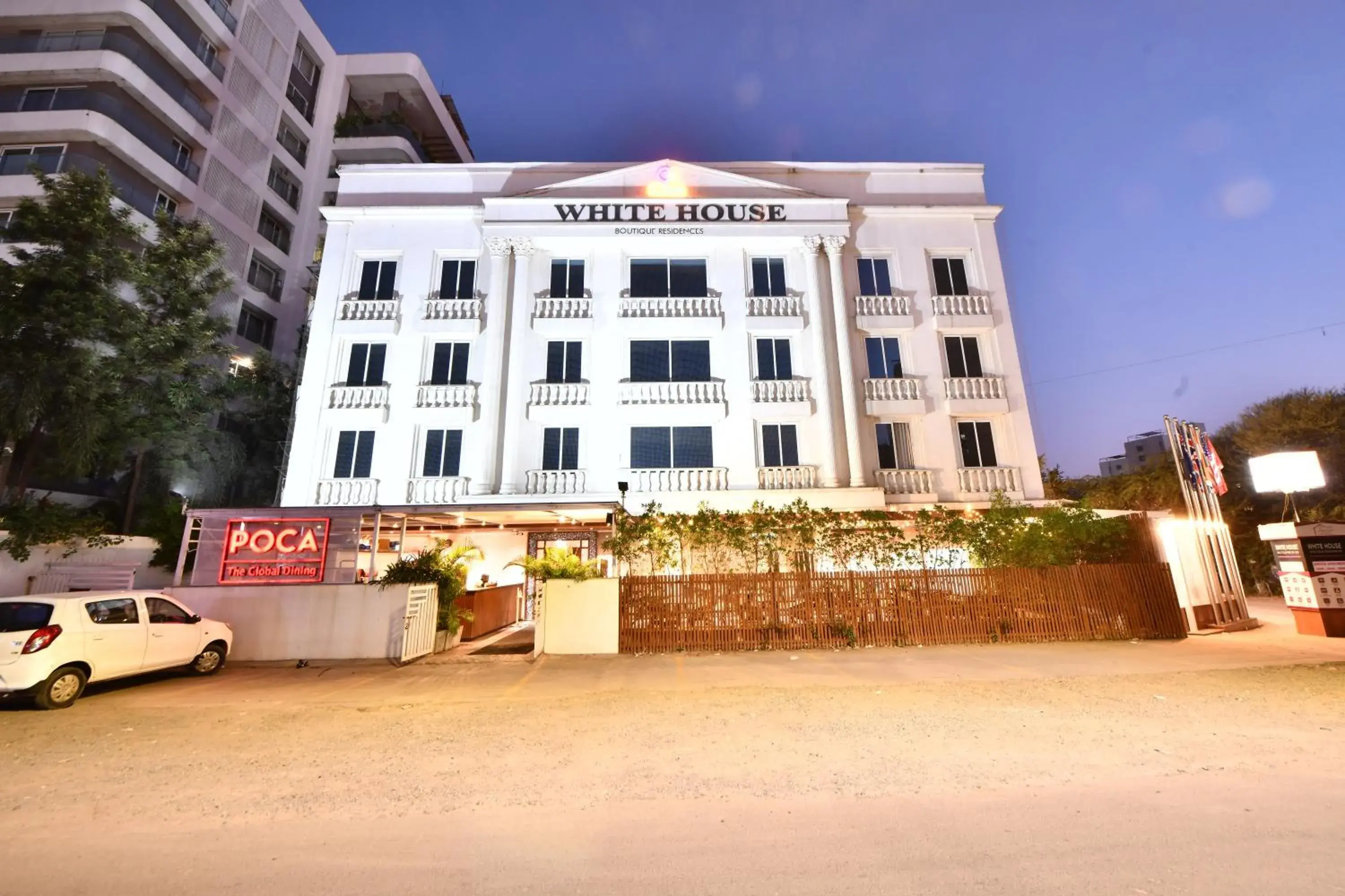 Facade/entrance in Click White House Residency, Vadodara Facade/entrance in Click White House Residency, Vadodara
