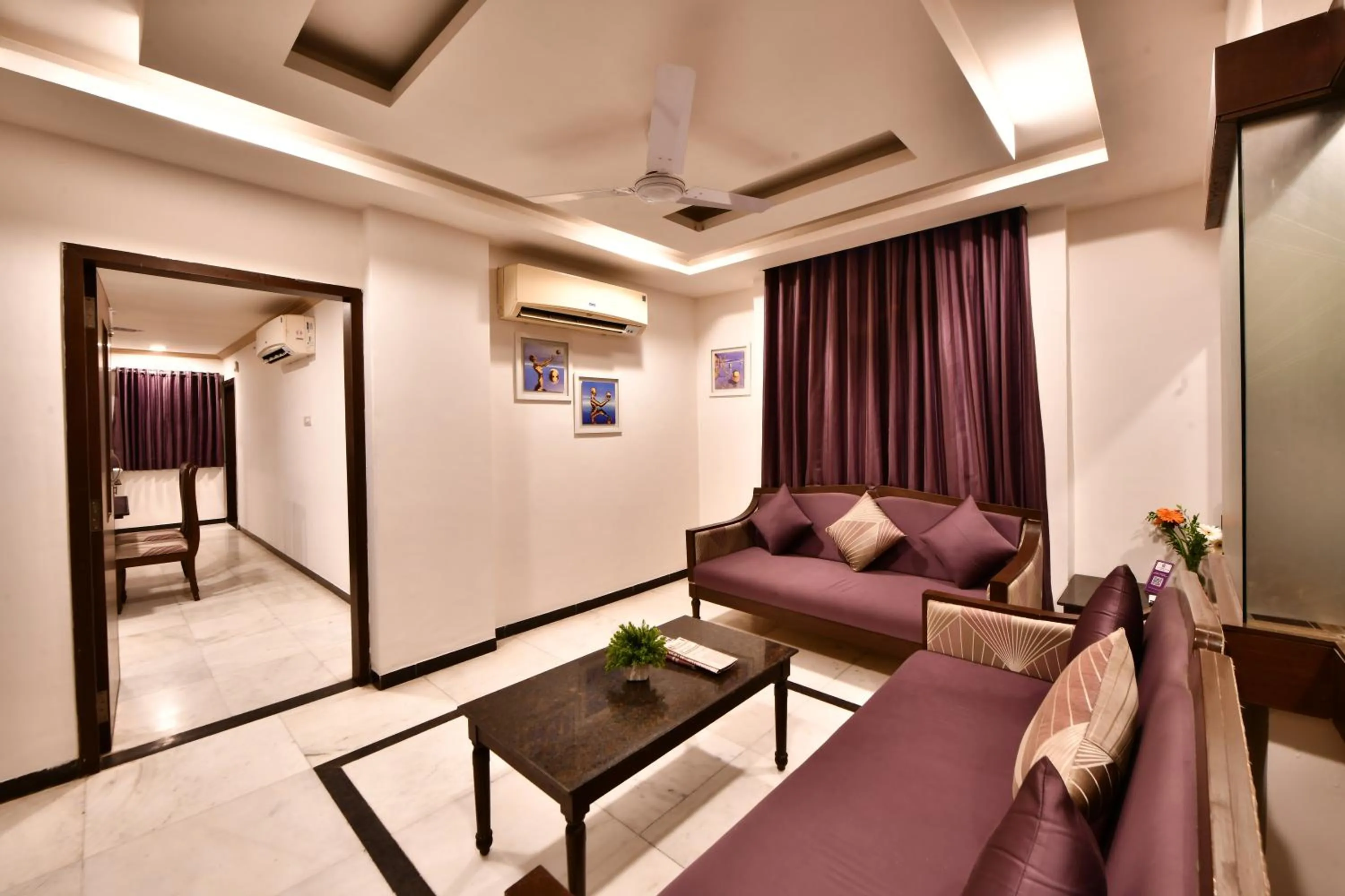 Living room in Click White House Residency, Vadodara