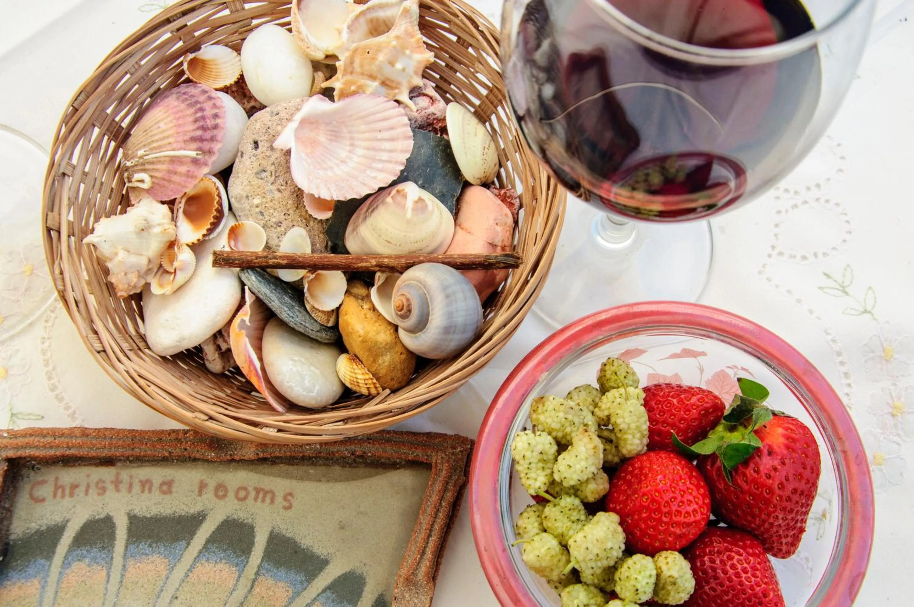 Food close-up in Christina Rooms